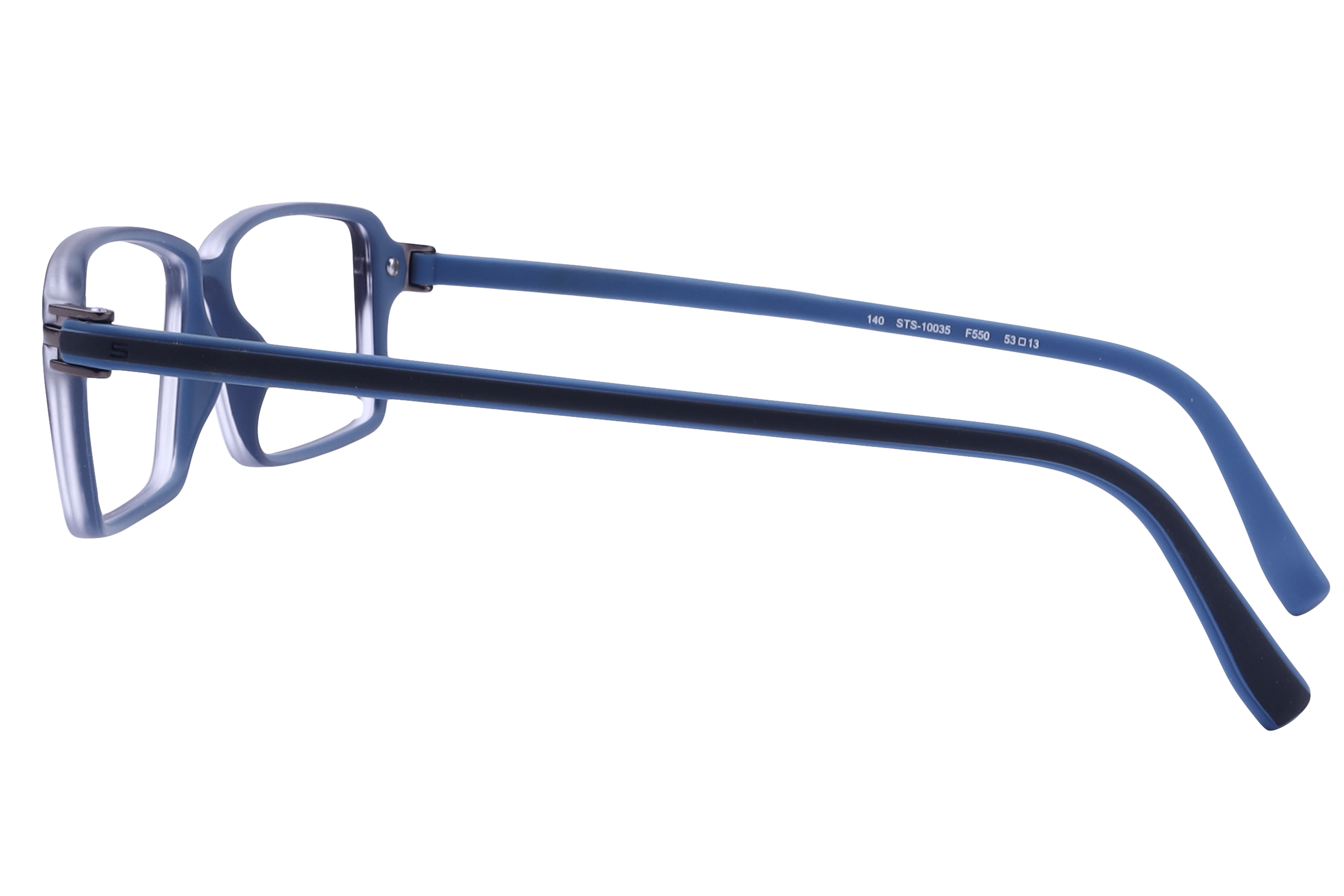 Hans Stepper STS-10035 Frame Blue Unisex Full Shell Frame — Blue frame — view 3