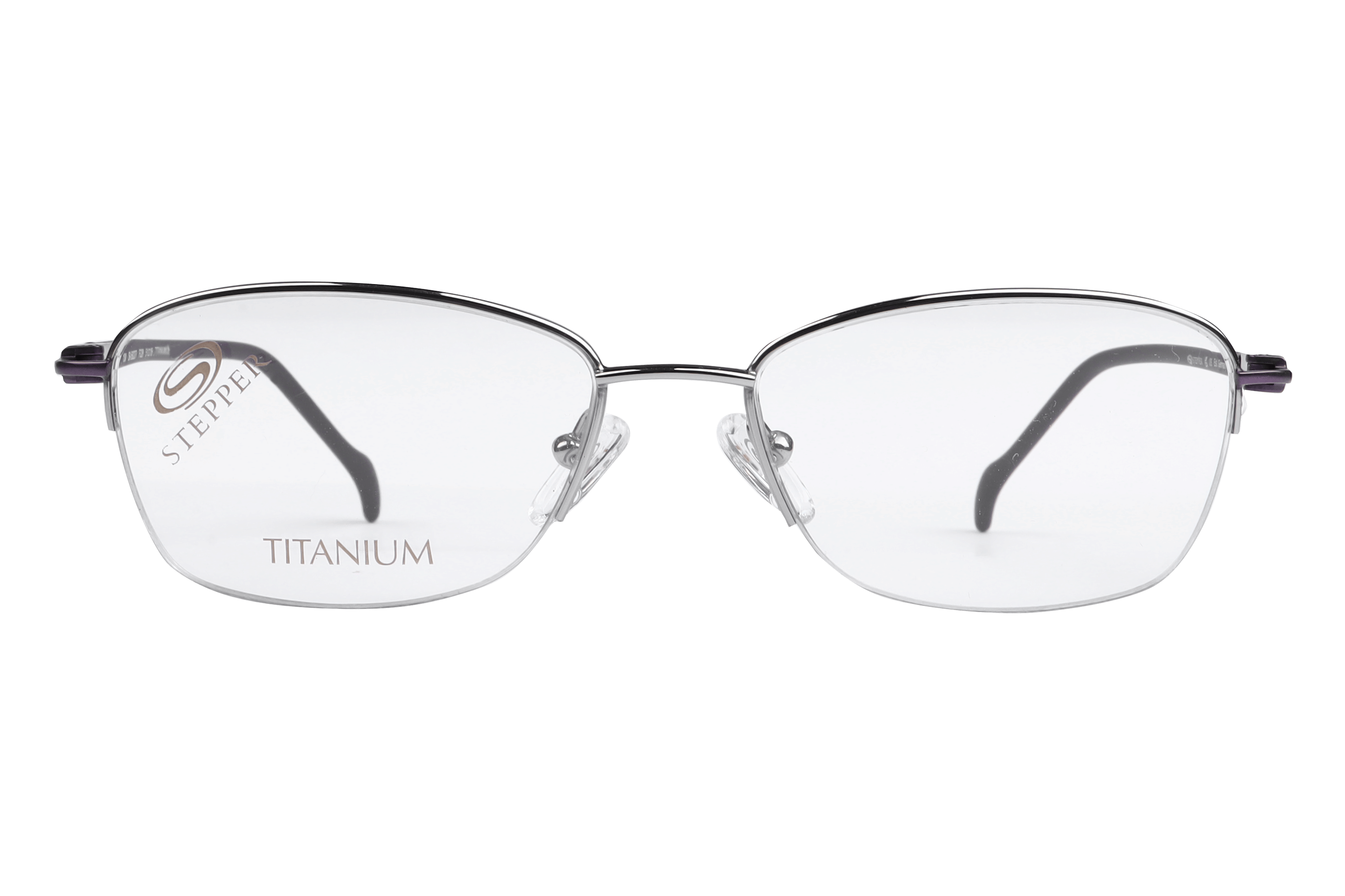Hans Stepper SI-50227 Frame Silver Female Supra Titanium Frame — Silver frame — view 2
