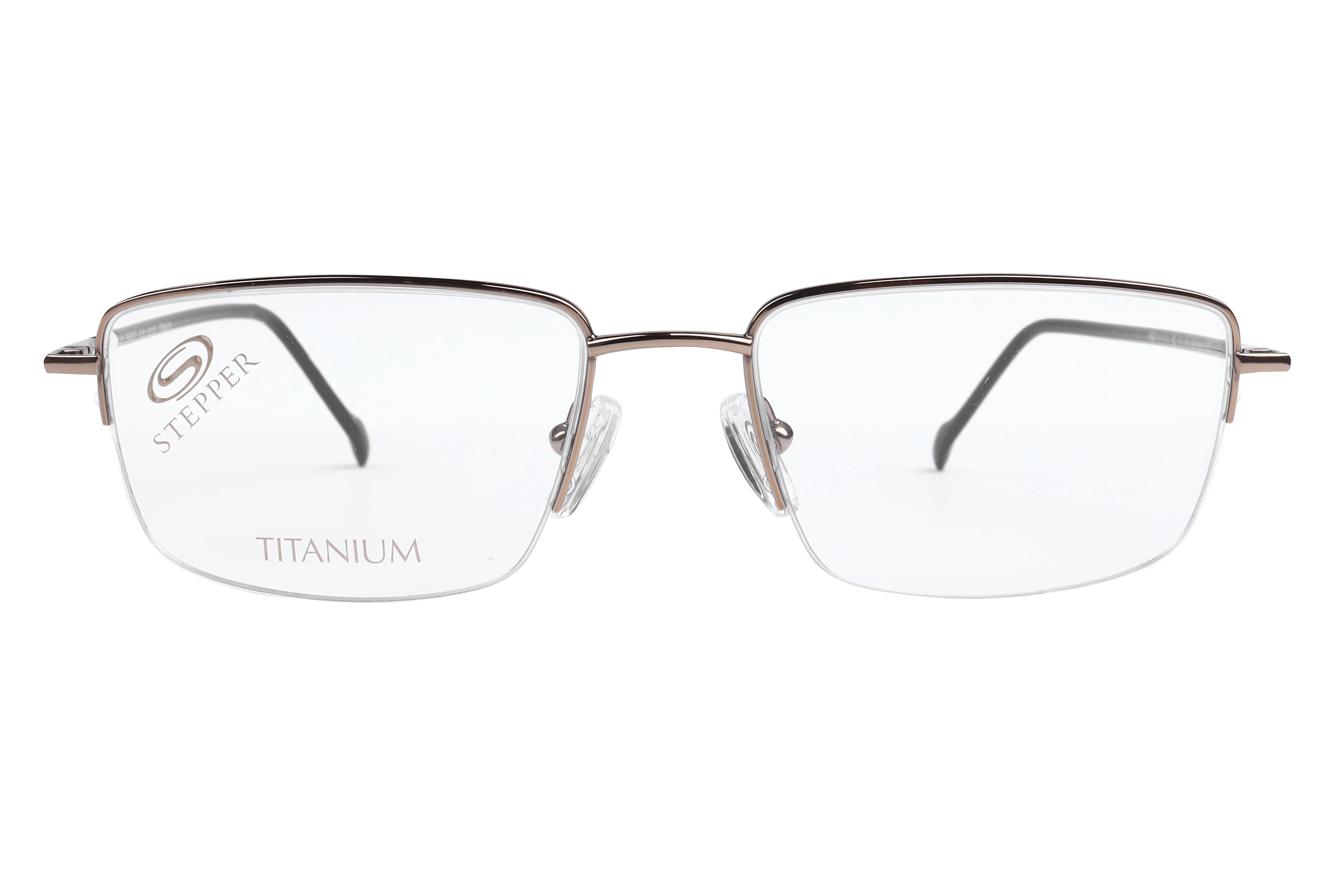 Hans Stepper SI-60127 Frame Gold Unisex Supra Titanium Frame — Gold frame — view 2
