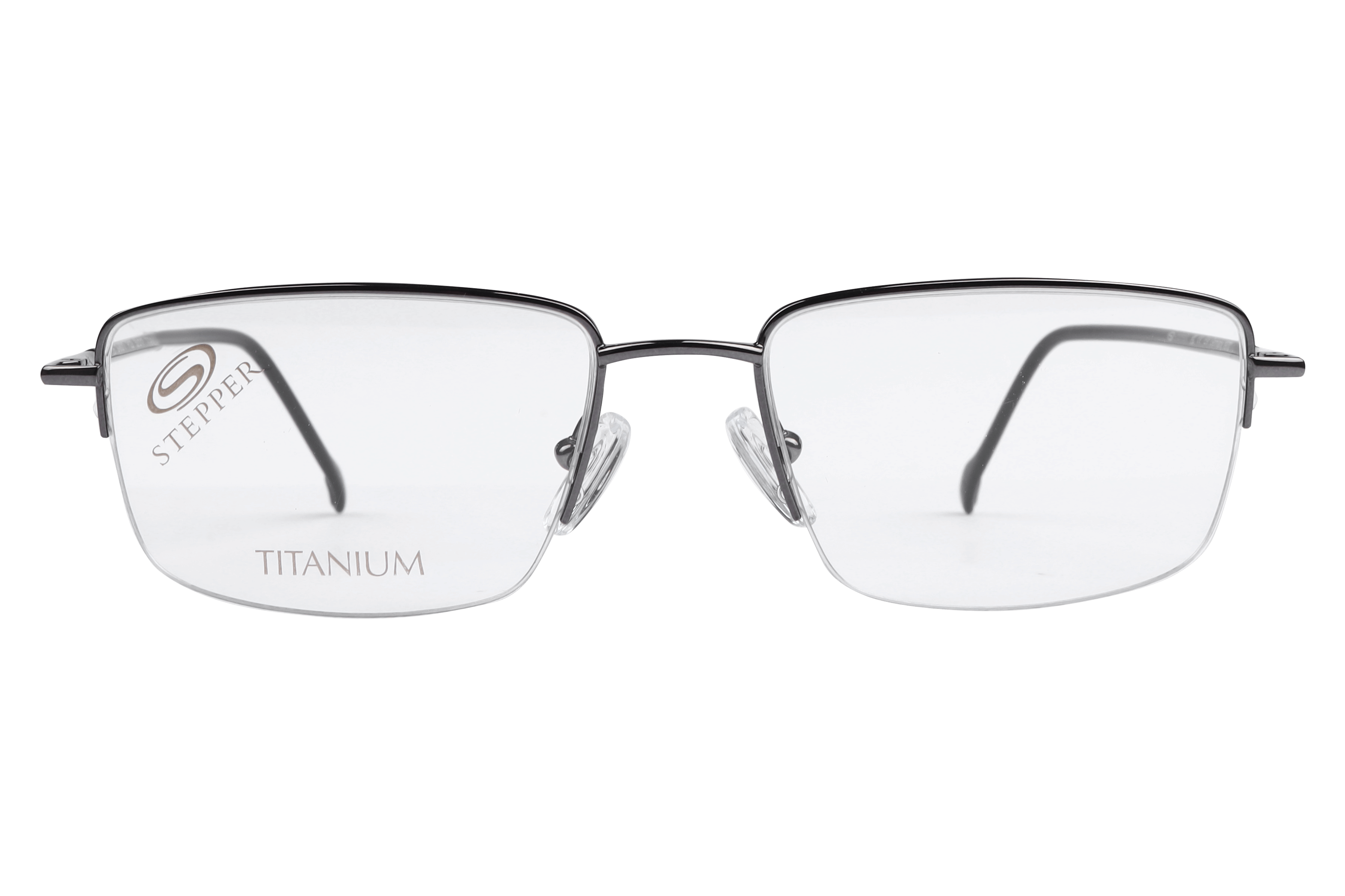Hans Stepper SI-60217 Frame Grey Unisex Supra Titanium Frame — Grey frame — view 2