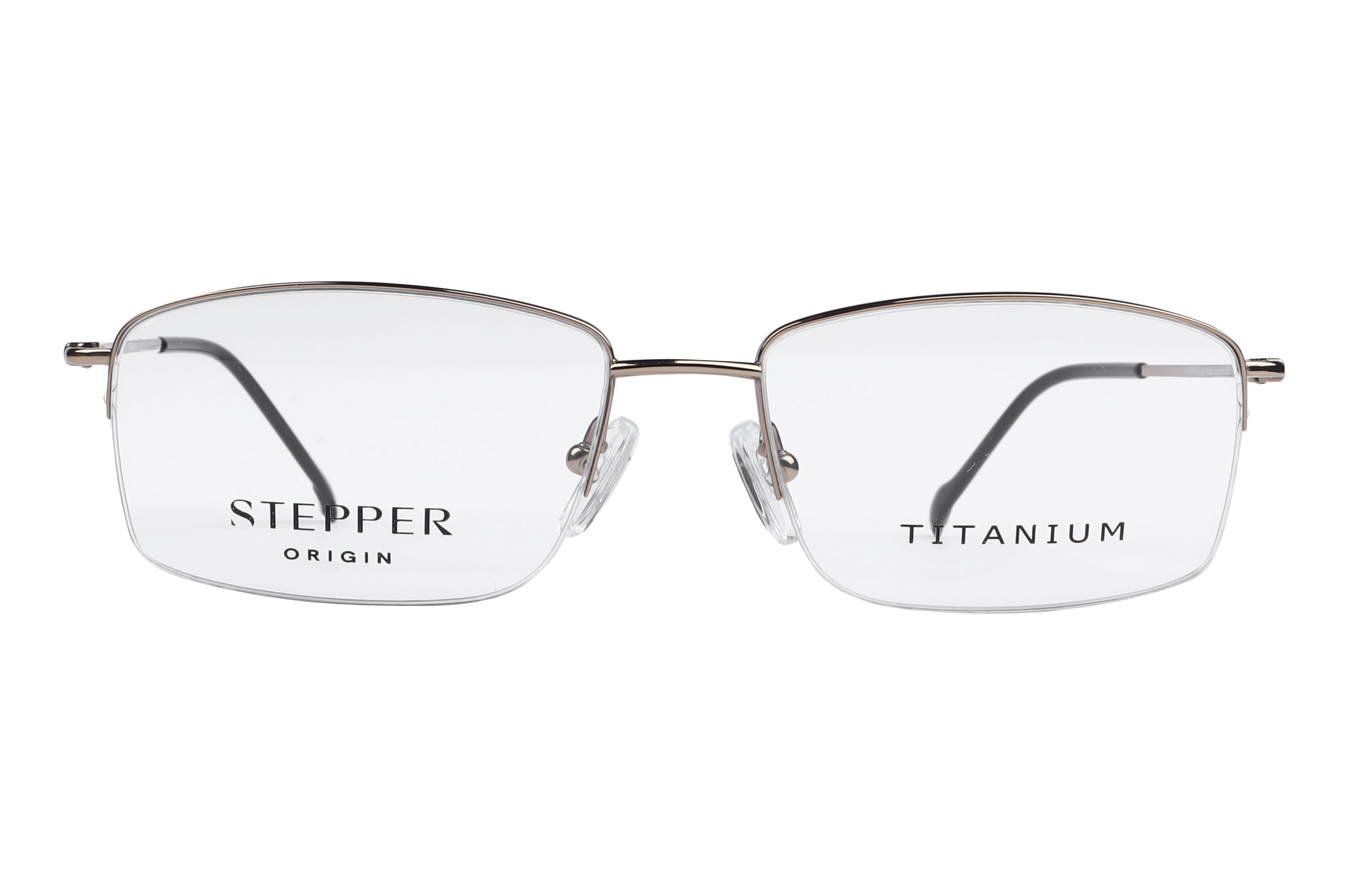 Hans Stepper SI-60214 Frame Gold Male Supra Titanium Frame — Gold frame — view 2