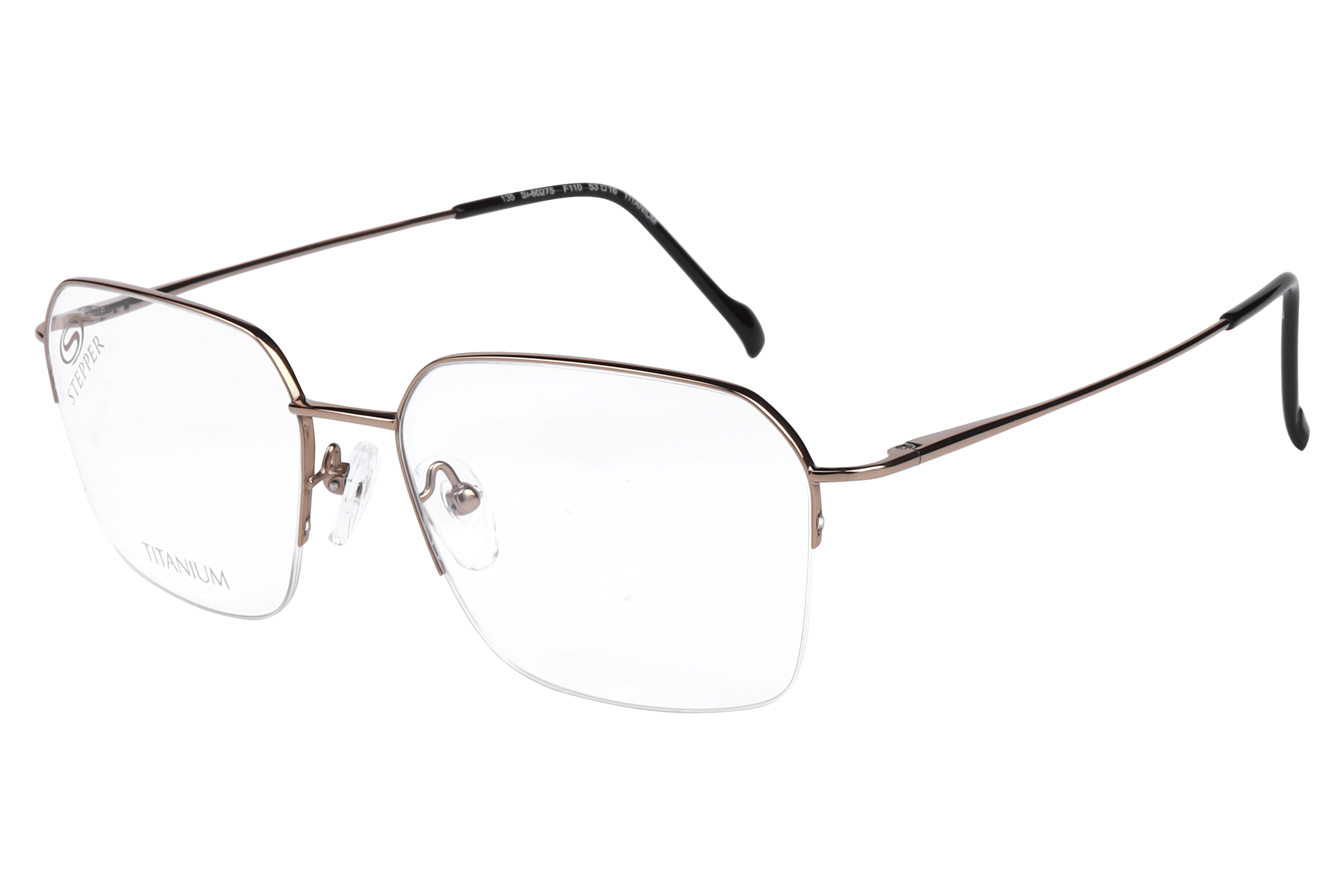 Hans Stepper SI-60275 Frame Gold Male Supra Titanium — Gold frame