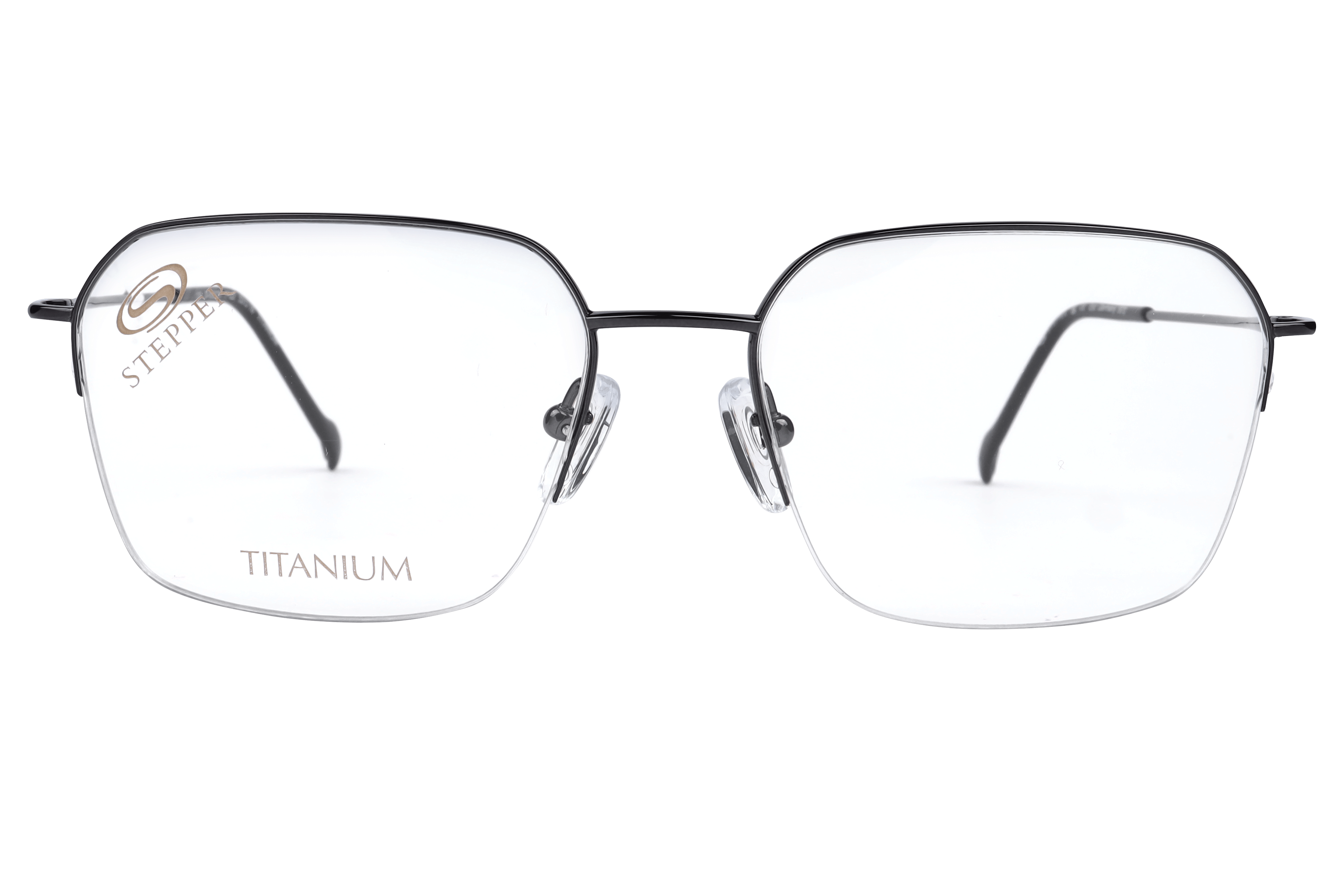 Hans Stepper SI-60275 Frame Gun Metal Male Supra Titanium Frame — Gun Metal frame — view 2