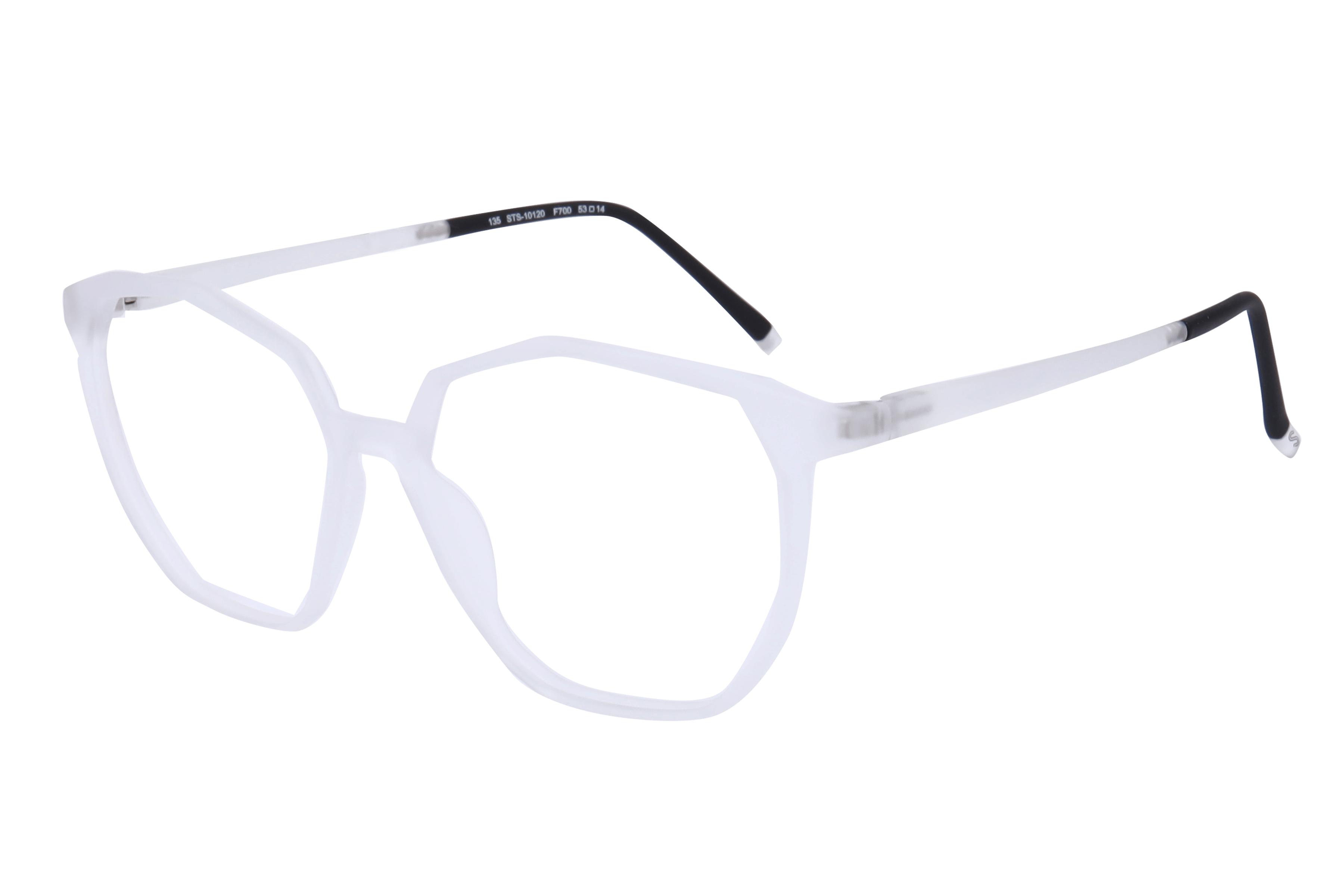 Hans Stepper STS-10120 Frame Matt Transparent Unisex Full Sh — Matt Transparent frame