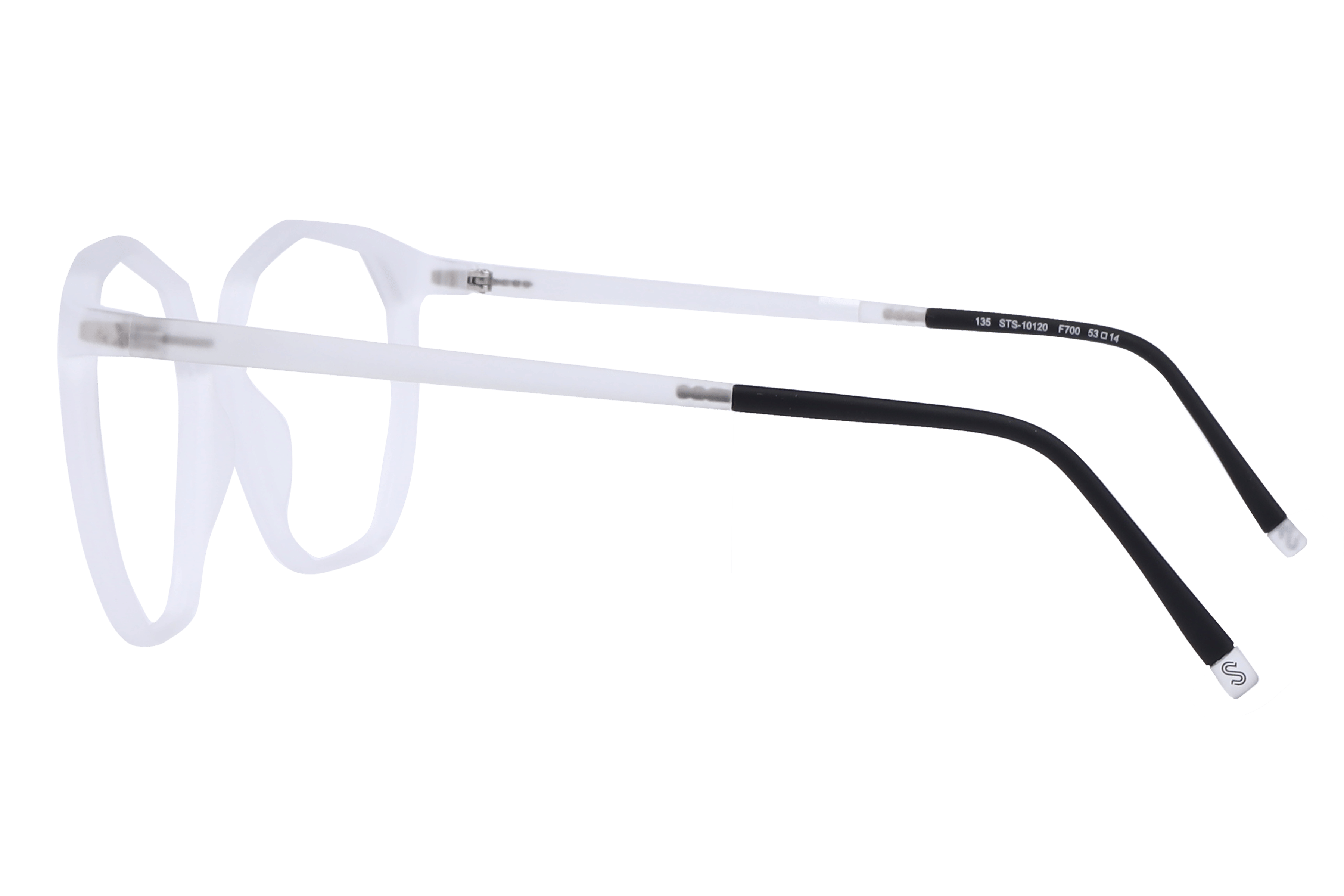 Hans Stepper STS-10120 Frame Matt Transparent Unisex Full Sh Frame — Matt Transparent frame — view 5