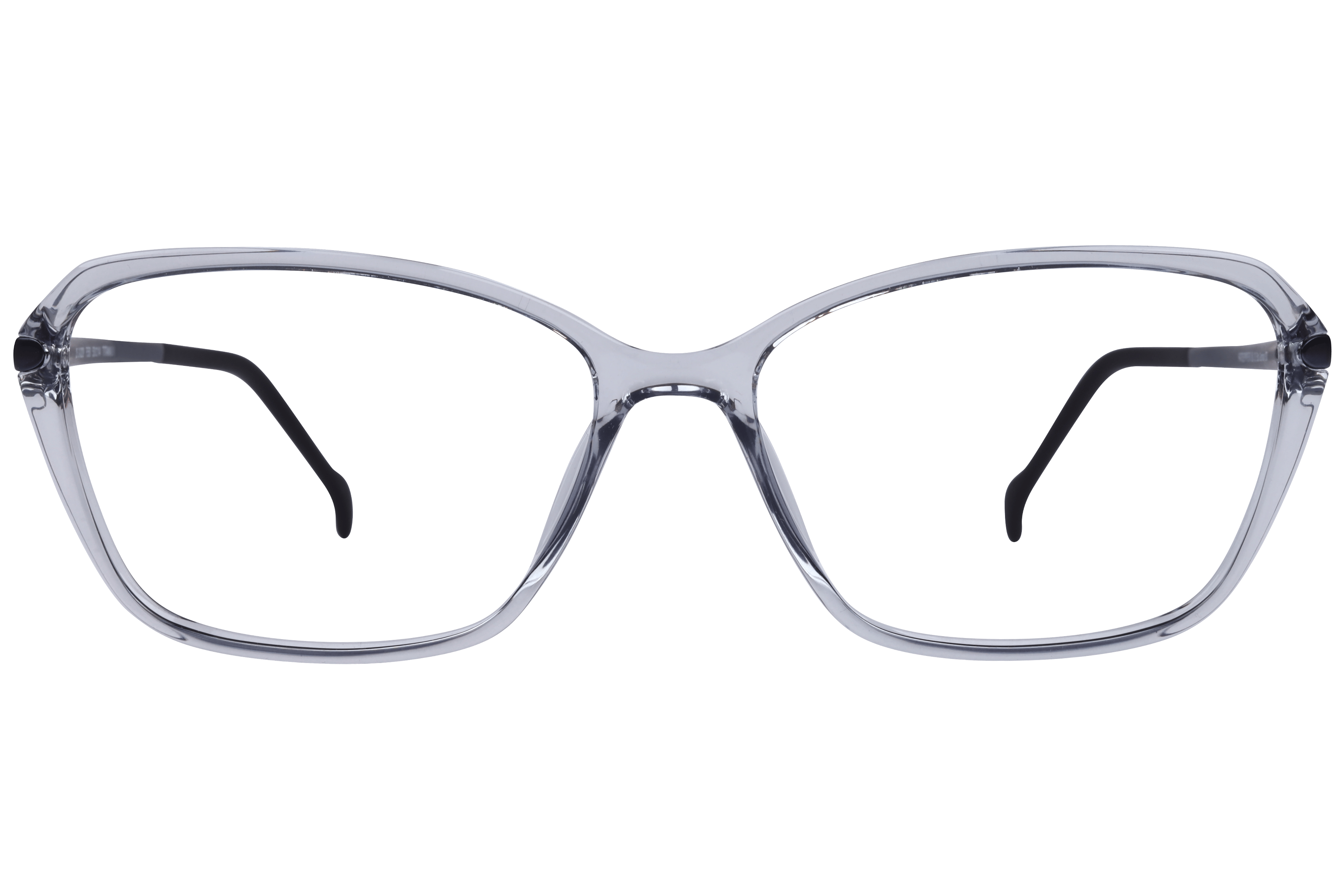 Hans Stepper SI-30209 Frame Transparent Grey Female Full Tit Frame — Transparent Grey frame — view 3