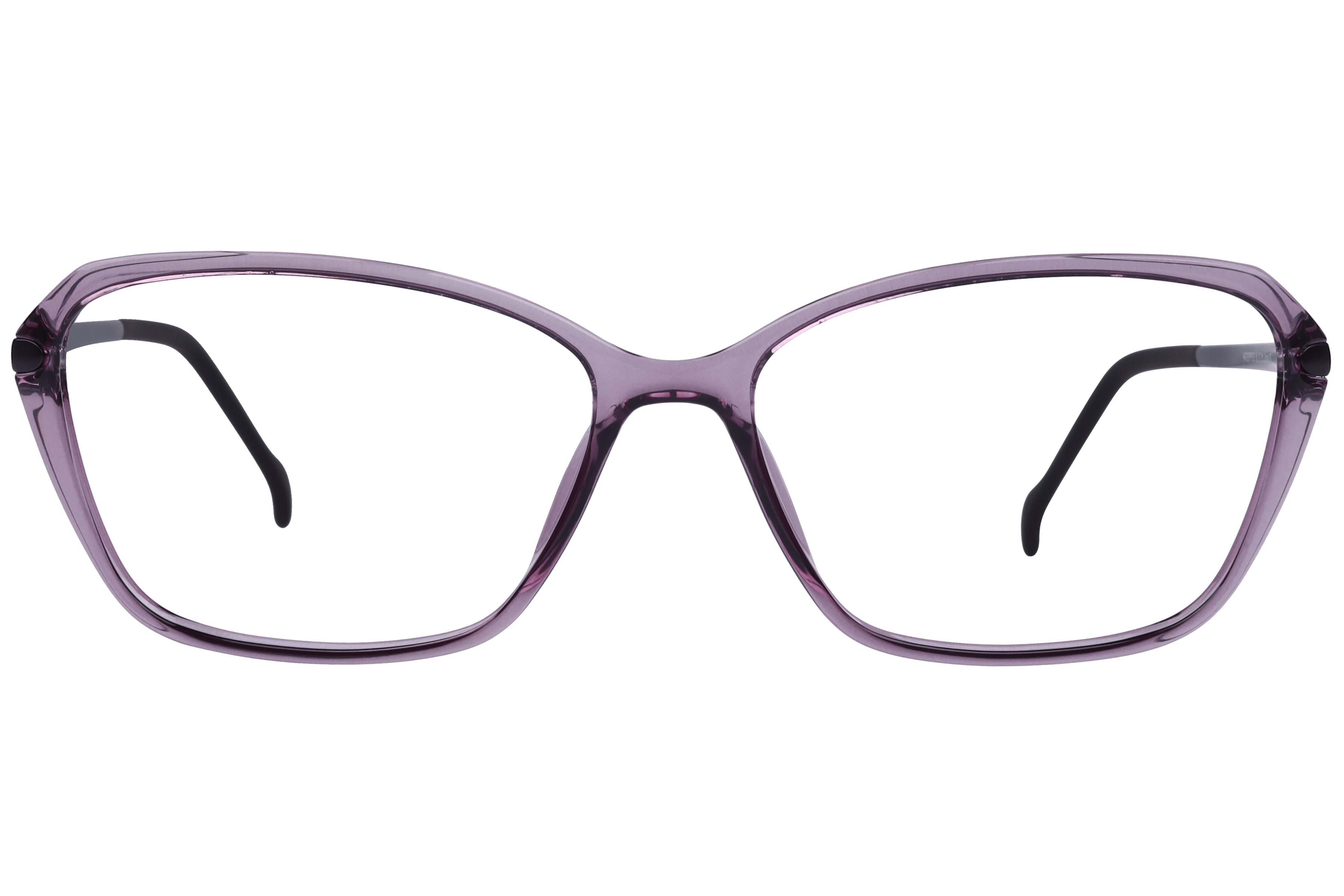 Hans Stepper SI-30209 Frame Transparent Violet Female Full T Frame — Transparent Violet frame — view 3