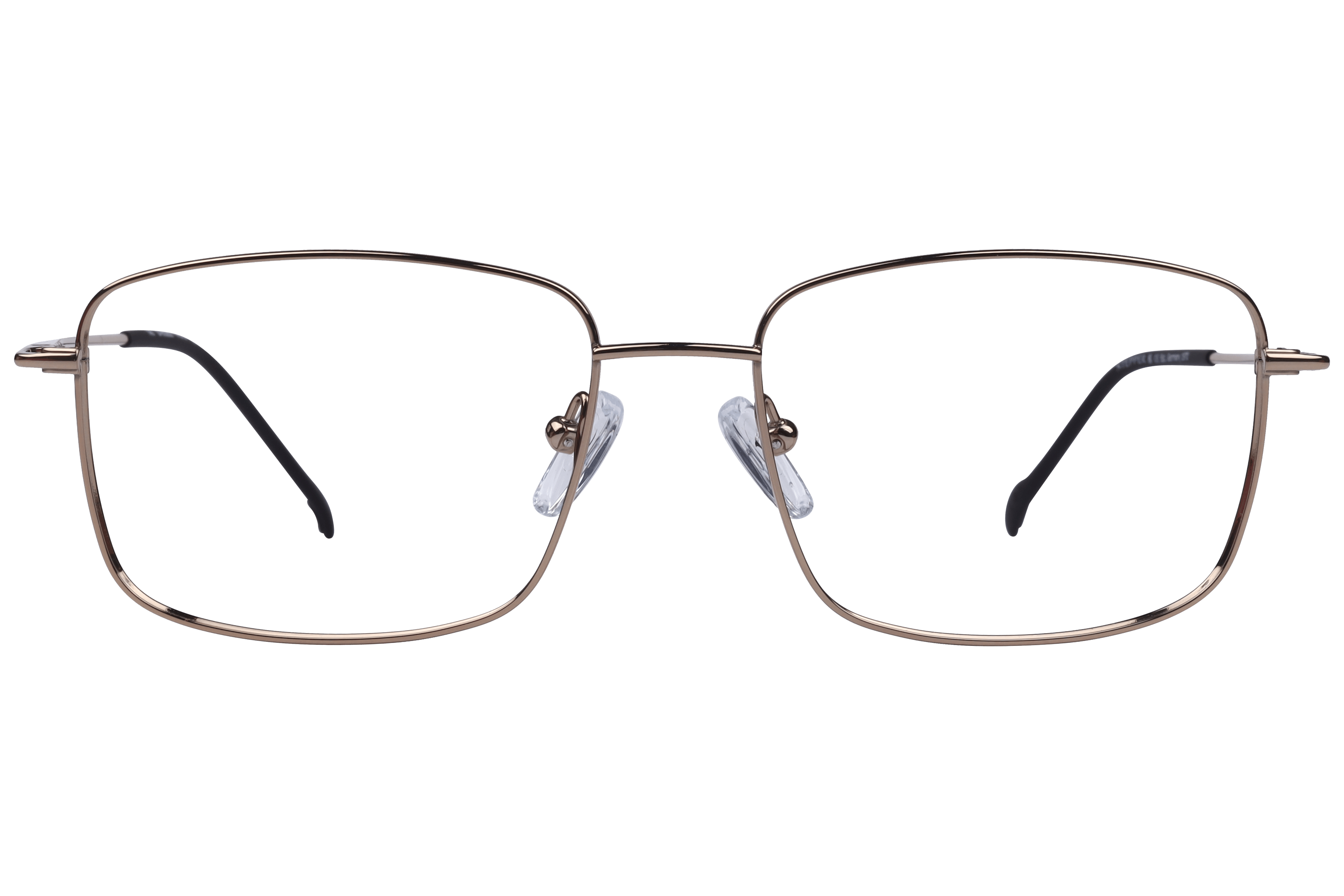 Hans Stepper SI-60282 Frame Brown Male Full Titanium Frame — Brown frame — view 3