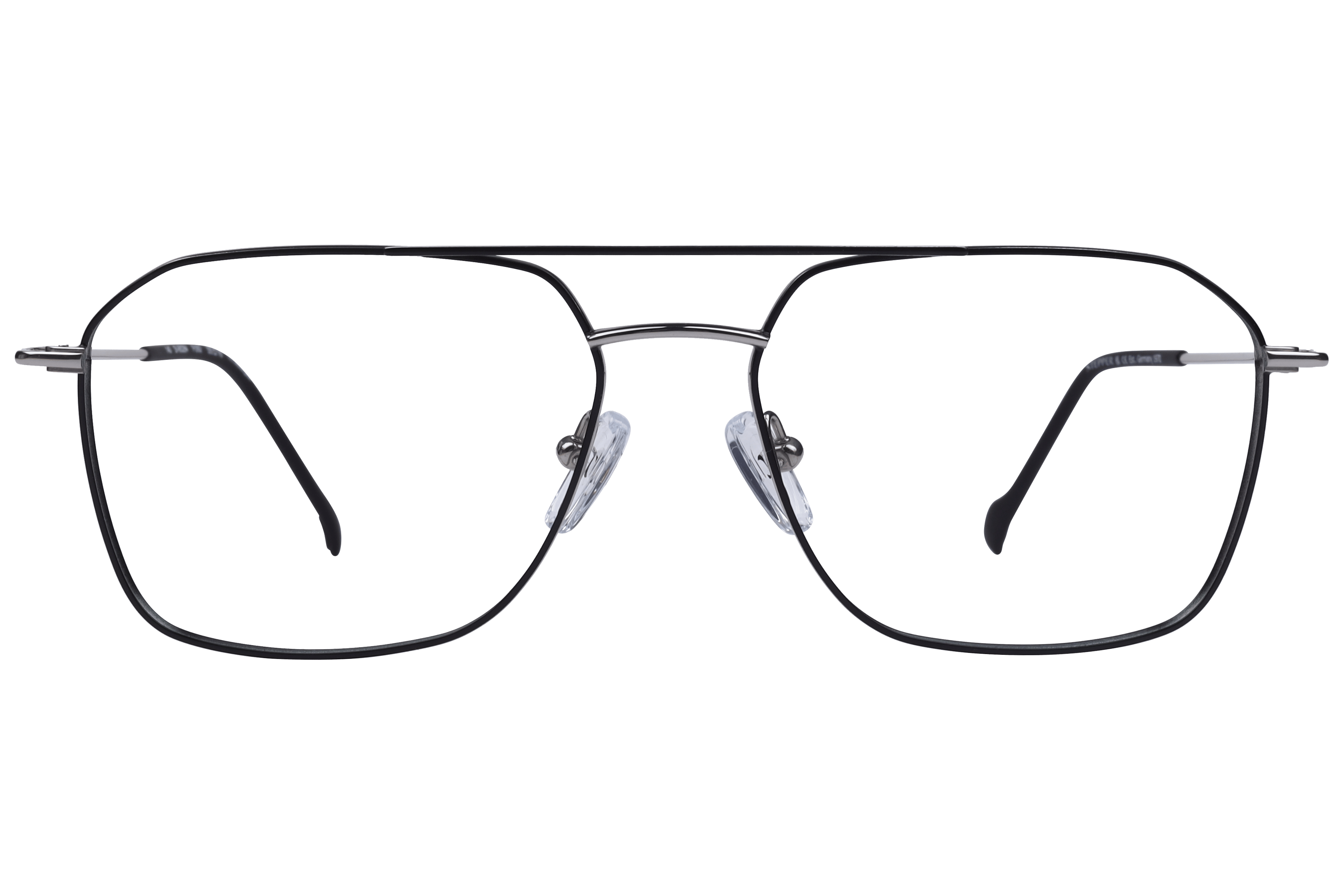 Hans Stepper SI-60284 Frame Black Male Full Titanium Frame — Black frame — view 3