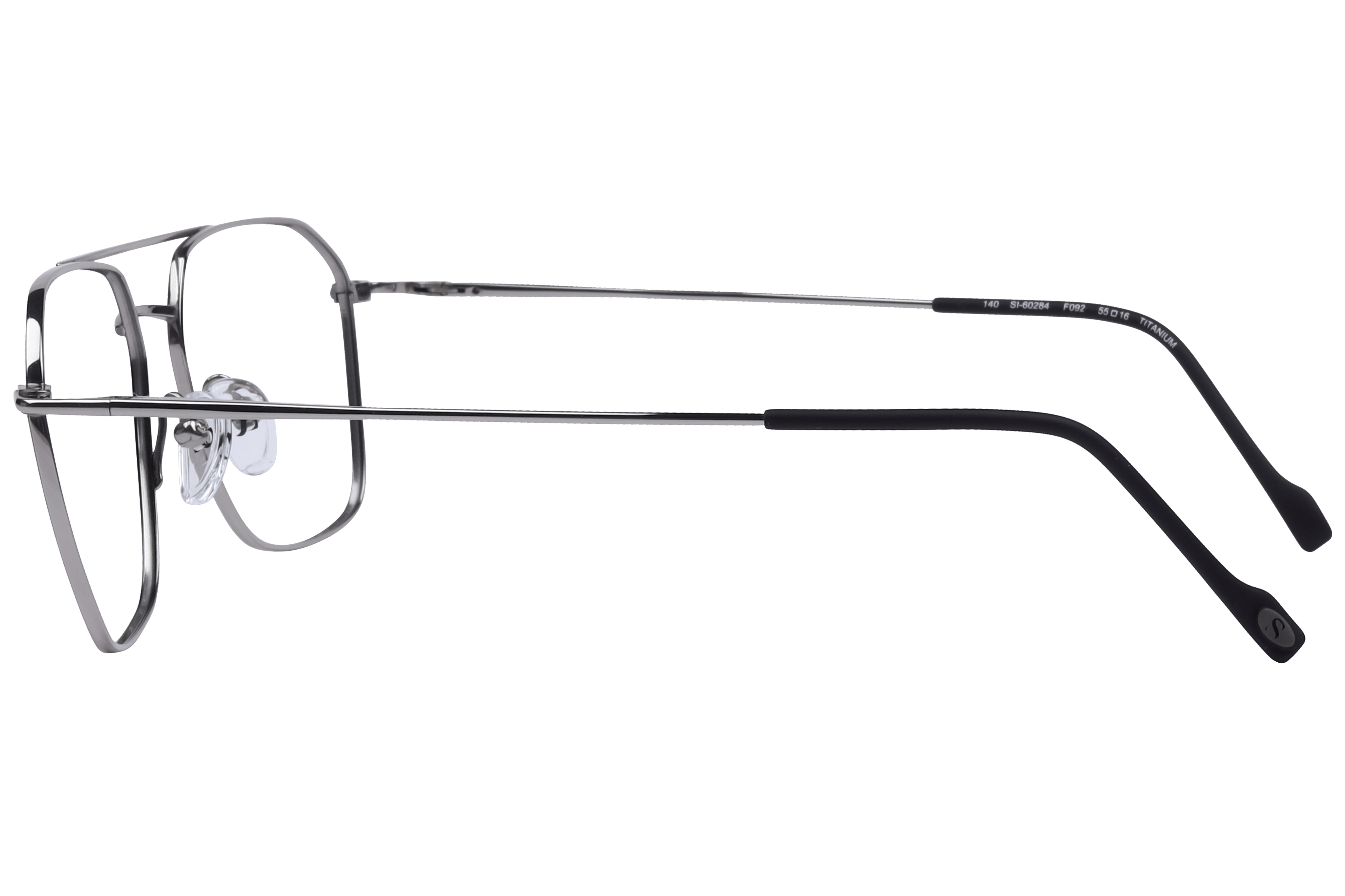 Hans Stepper SI-60284 Frame Black Male Full Titanium Frame — Black frame — view 6