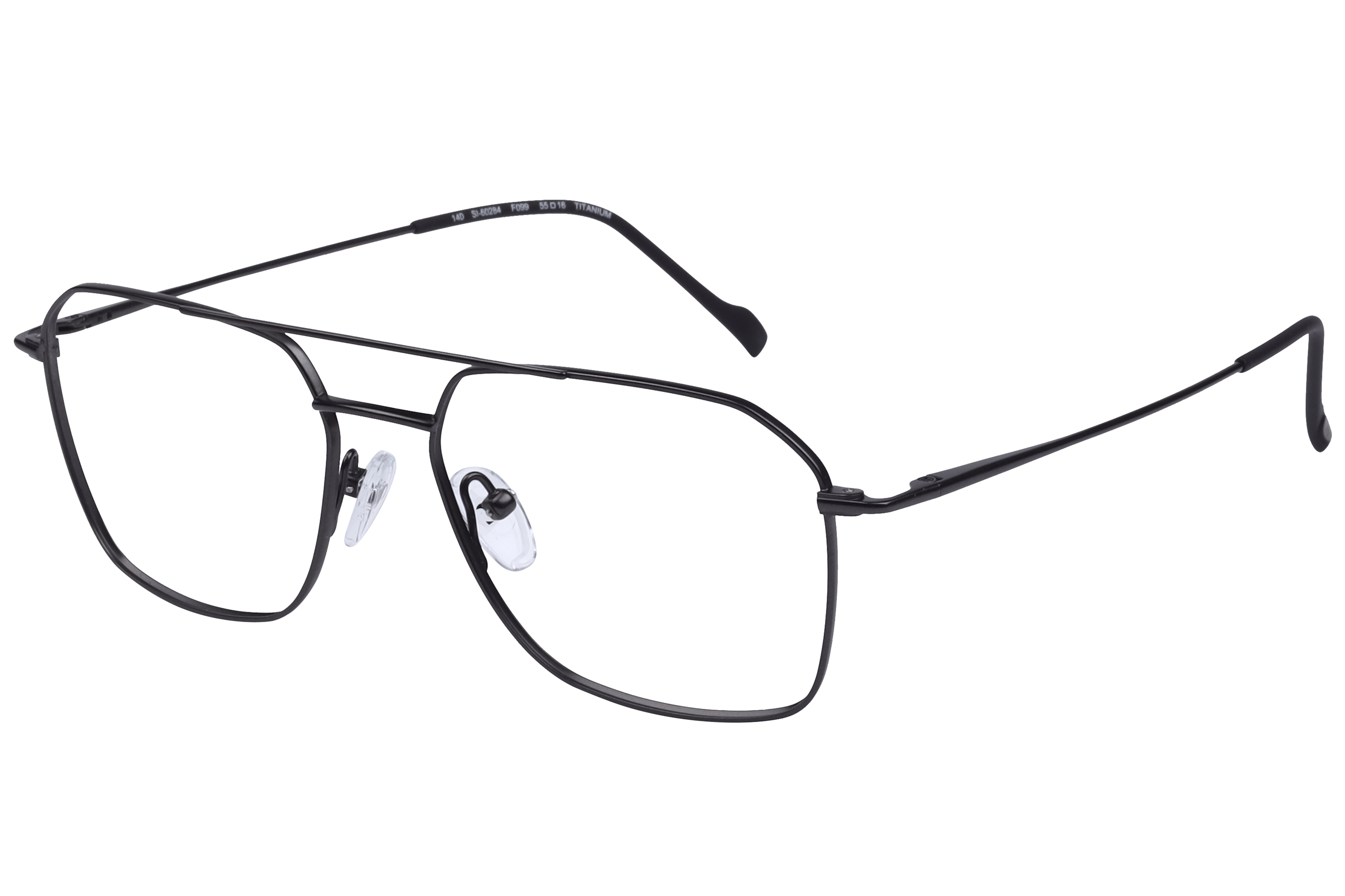 Hans Stepper SI-60284 Frame Gun Metal Male Full Titanium Frame — Gun Metal frame — alternate view