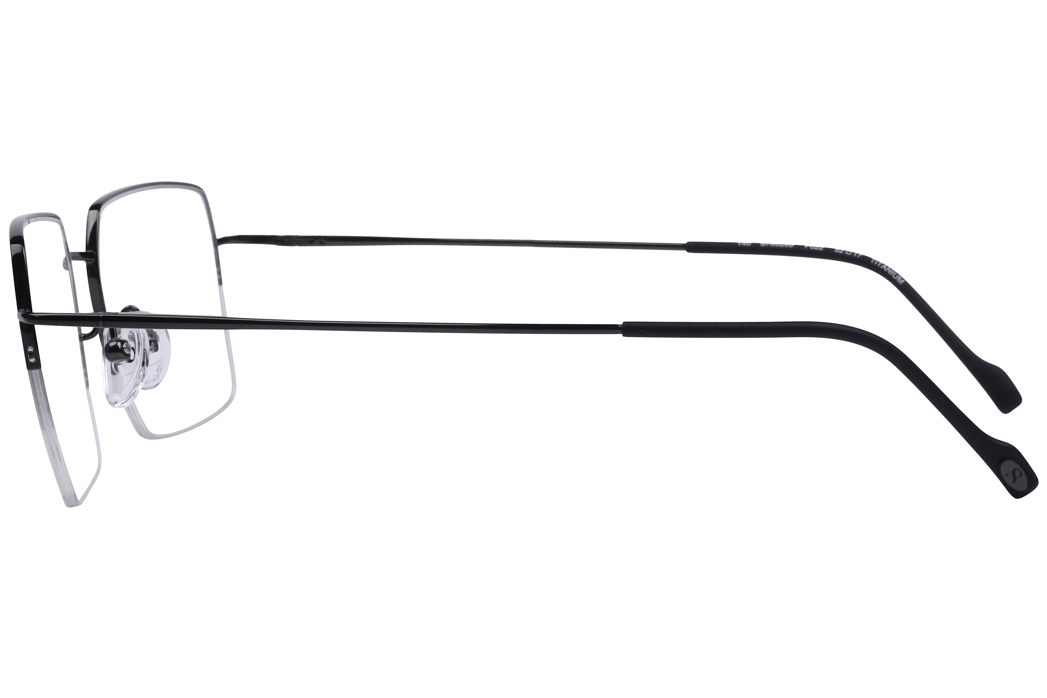 Hans Stepper SI-60289 Frame Gun Metal Male Supra Titanium Frame — Gun Metal frame — view 5