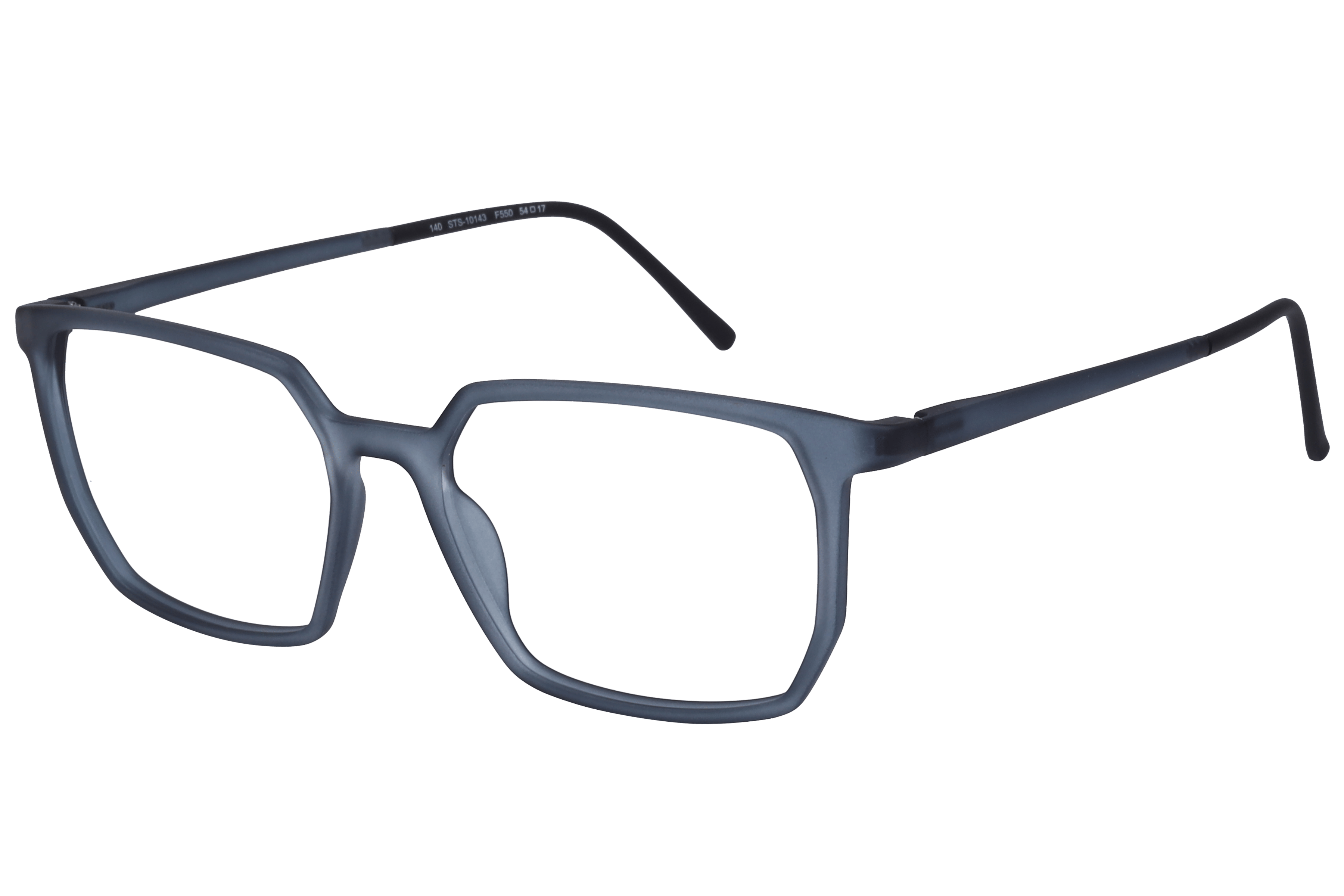 Hans Stepper STS-10143 Frame Matt Blue Male Full Shell Frame — Matt Blue frame — view 1
