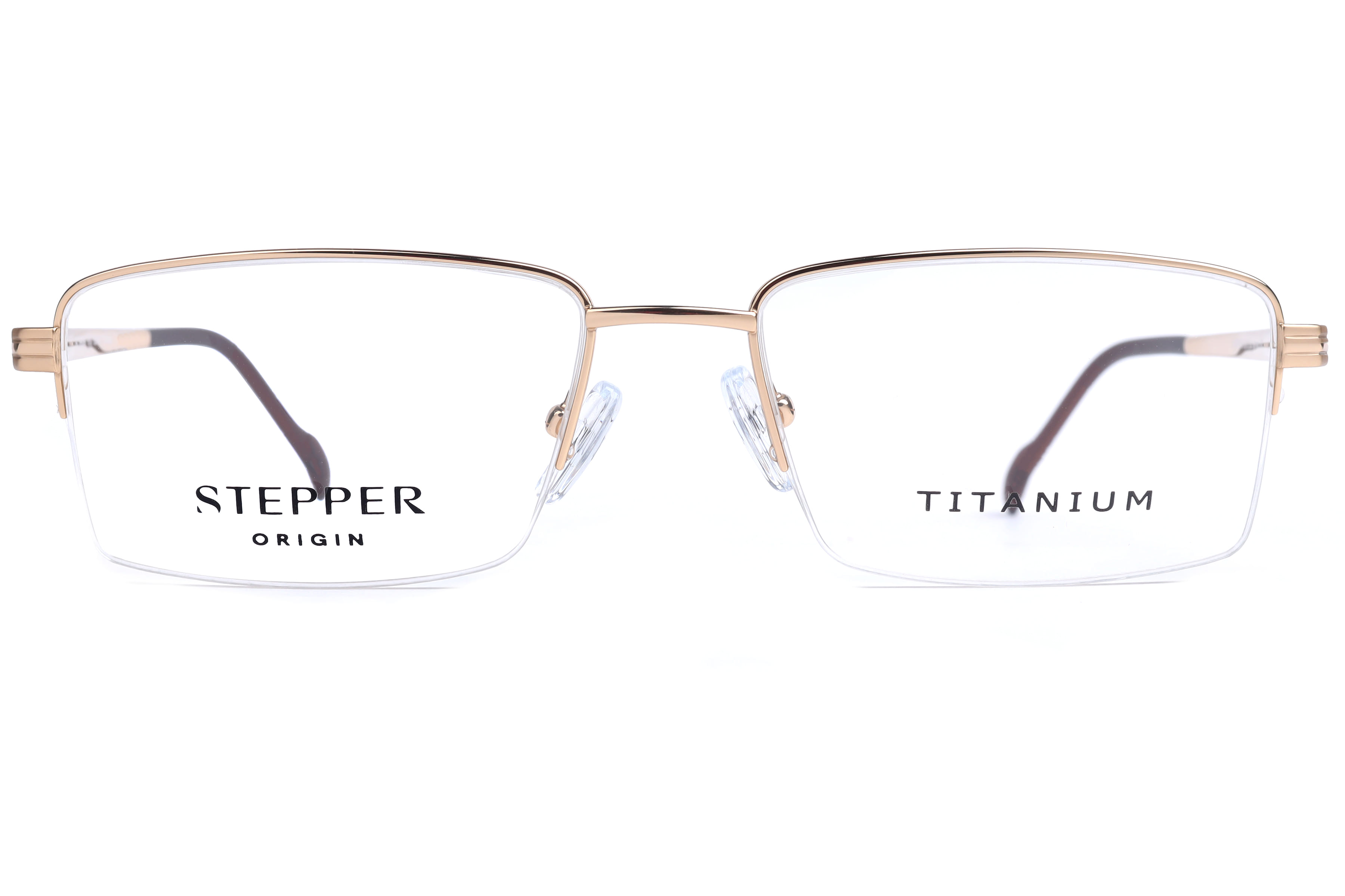 Hans Stepper SI-60069 Frame Gold Male Supra Titanium Frame — Gold frame