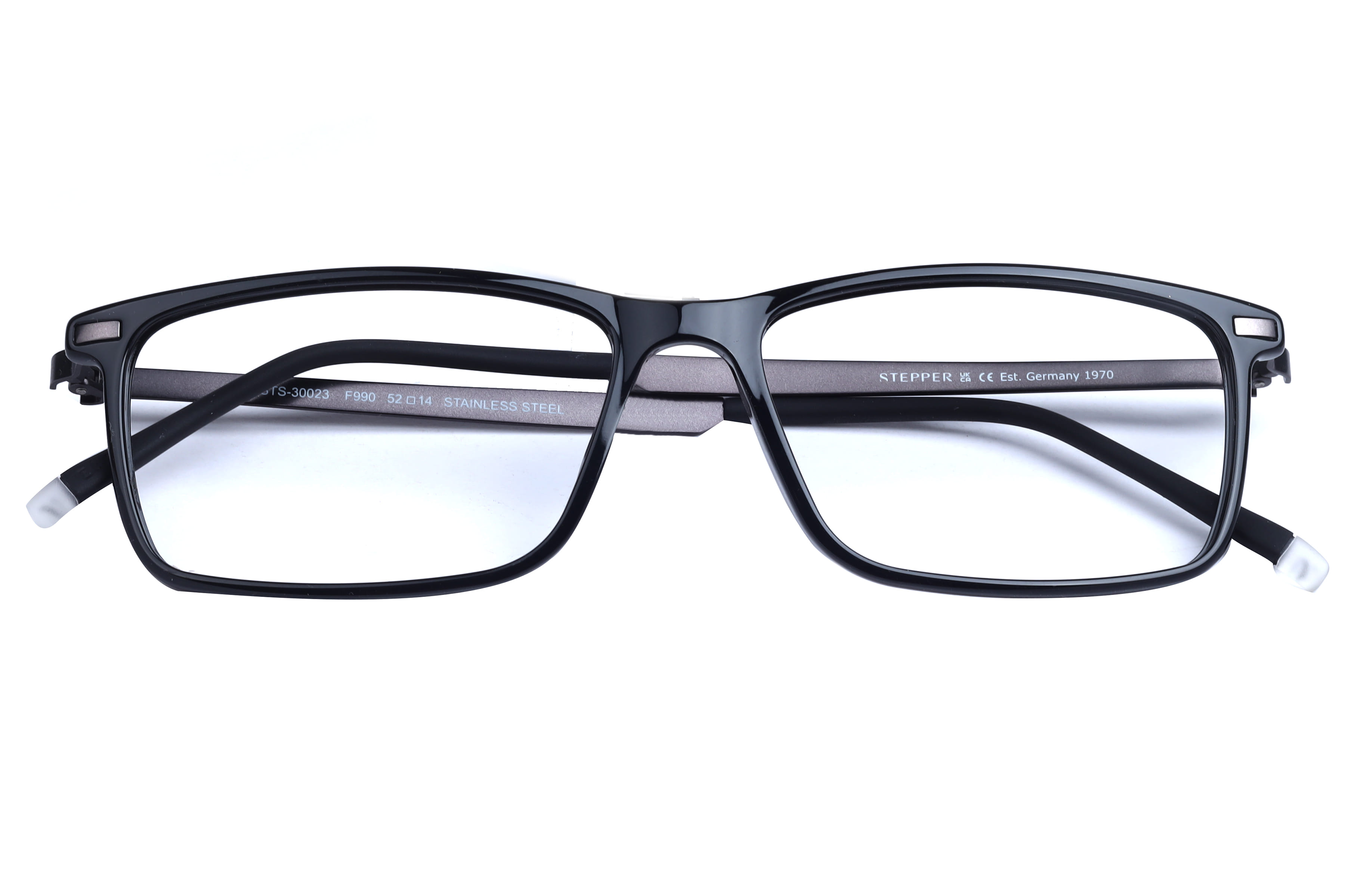 Hans Stepper STS-30023 Frame Black Male Full Stainless Steel Frame — Black frame — view 3