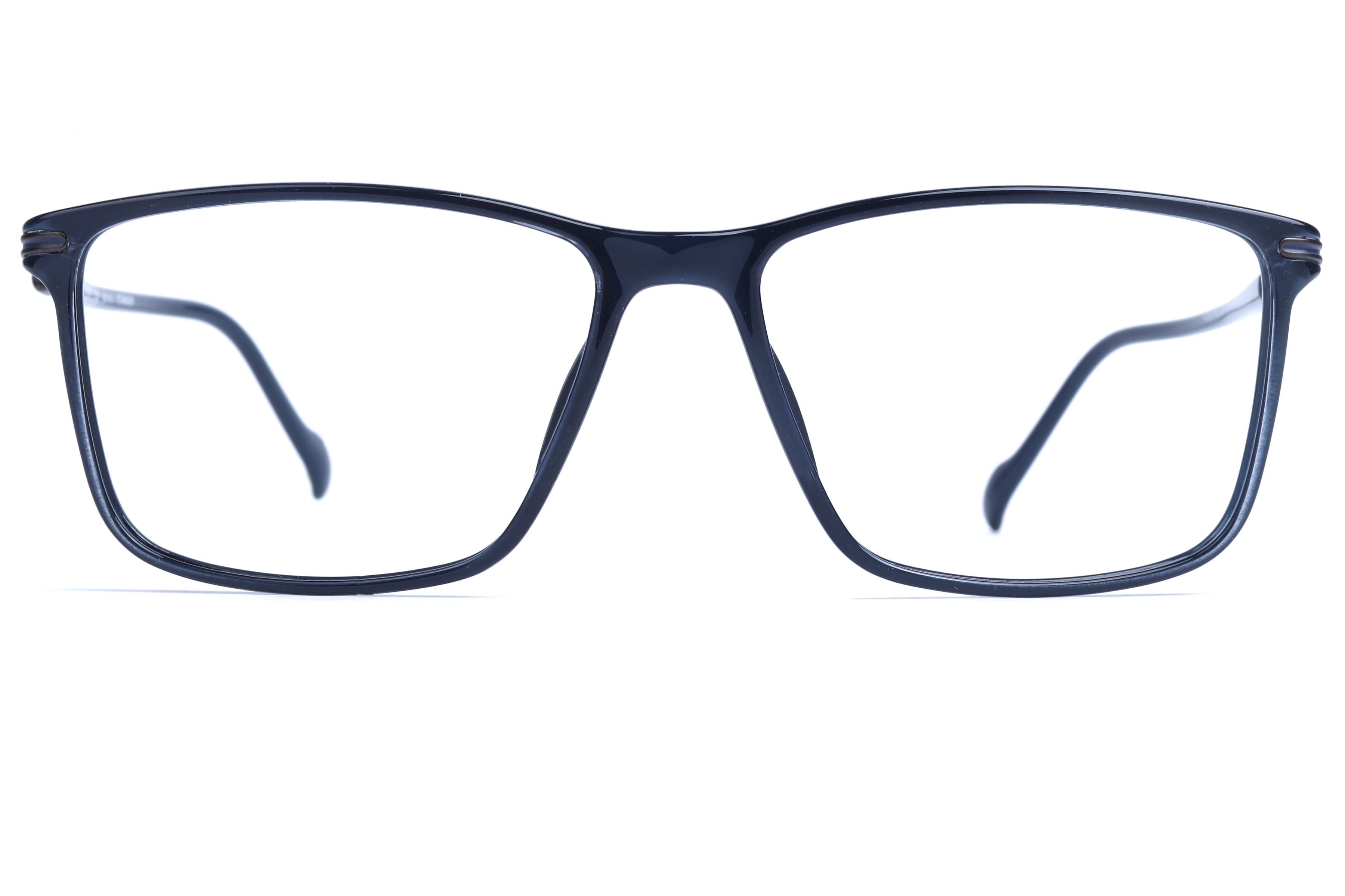 Hans Stepper SI-20074 Frame Blue Male Full Titanium Frame — Blue frame — view 2