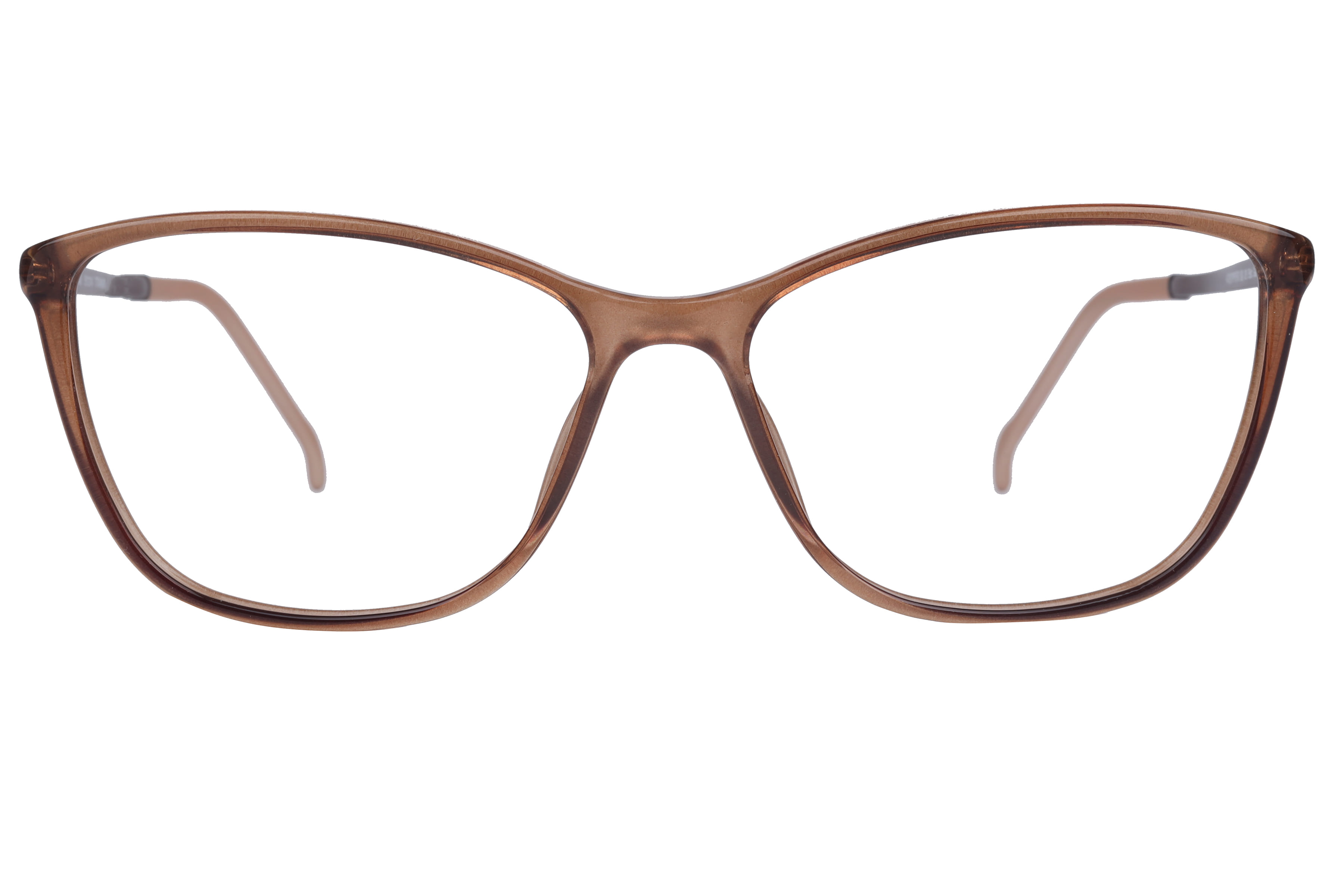 Hans Stepper SI-30162 Frame Brown Female Full Titanium — Brown frame