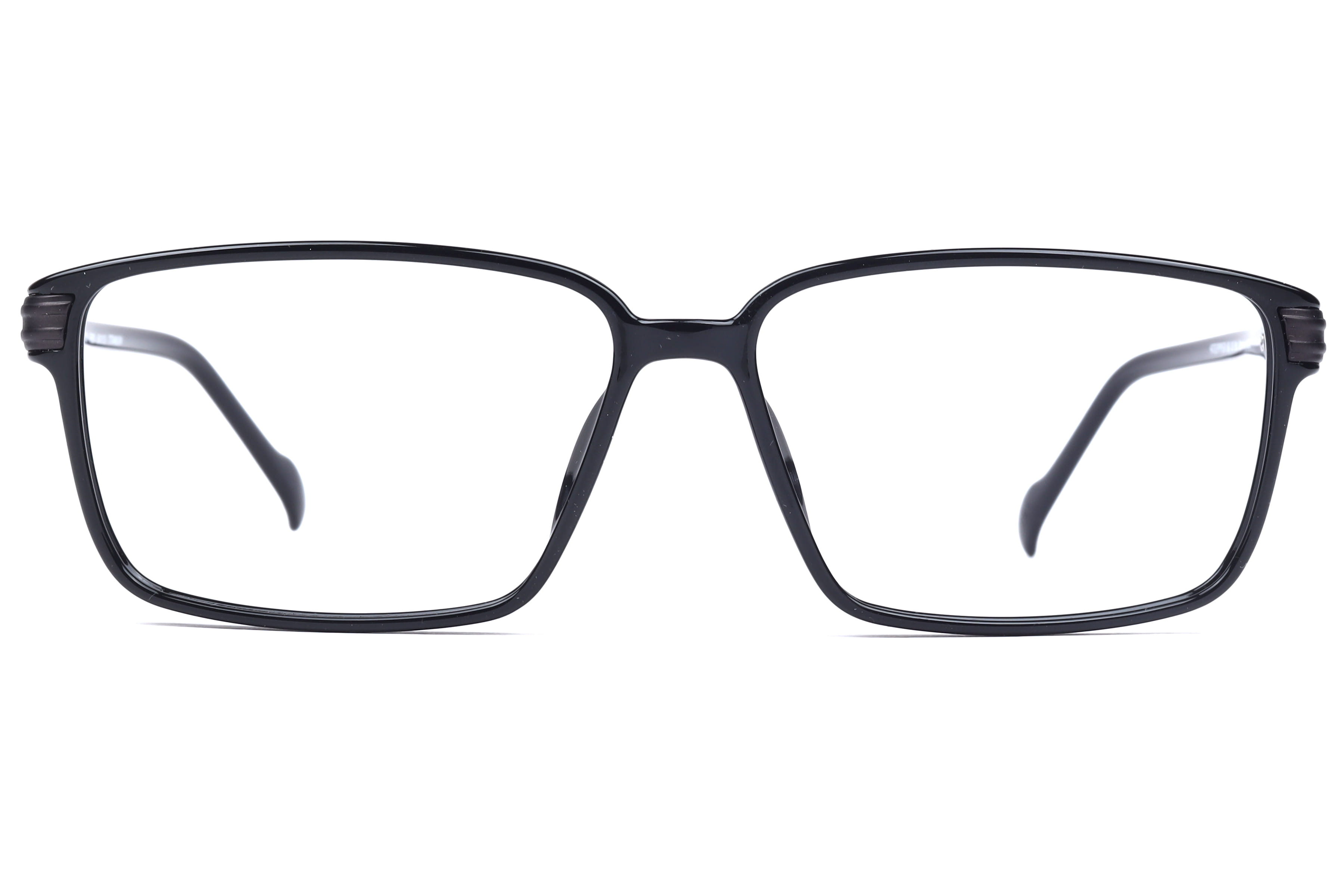 Hans Stepper SI-20100 Frame Black Male Full Titanium Frame — Black frame — view 2