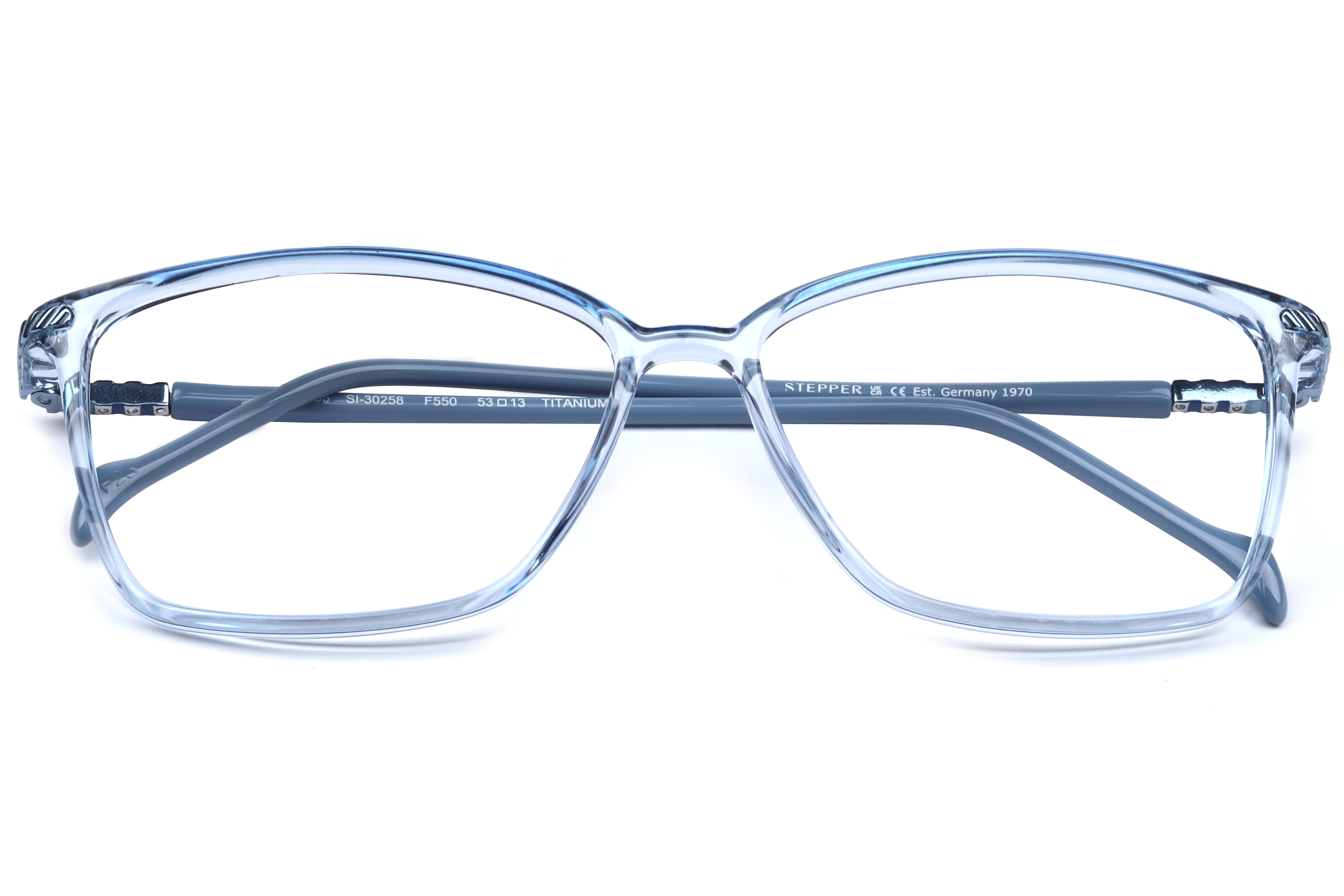 HANS STEPPER SI-30258 F550 Frame — Transparent Blue frame — view 4