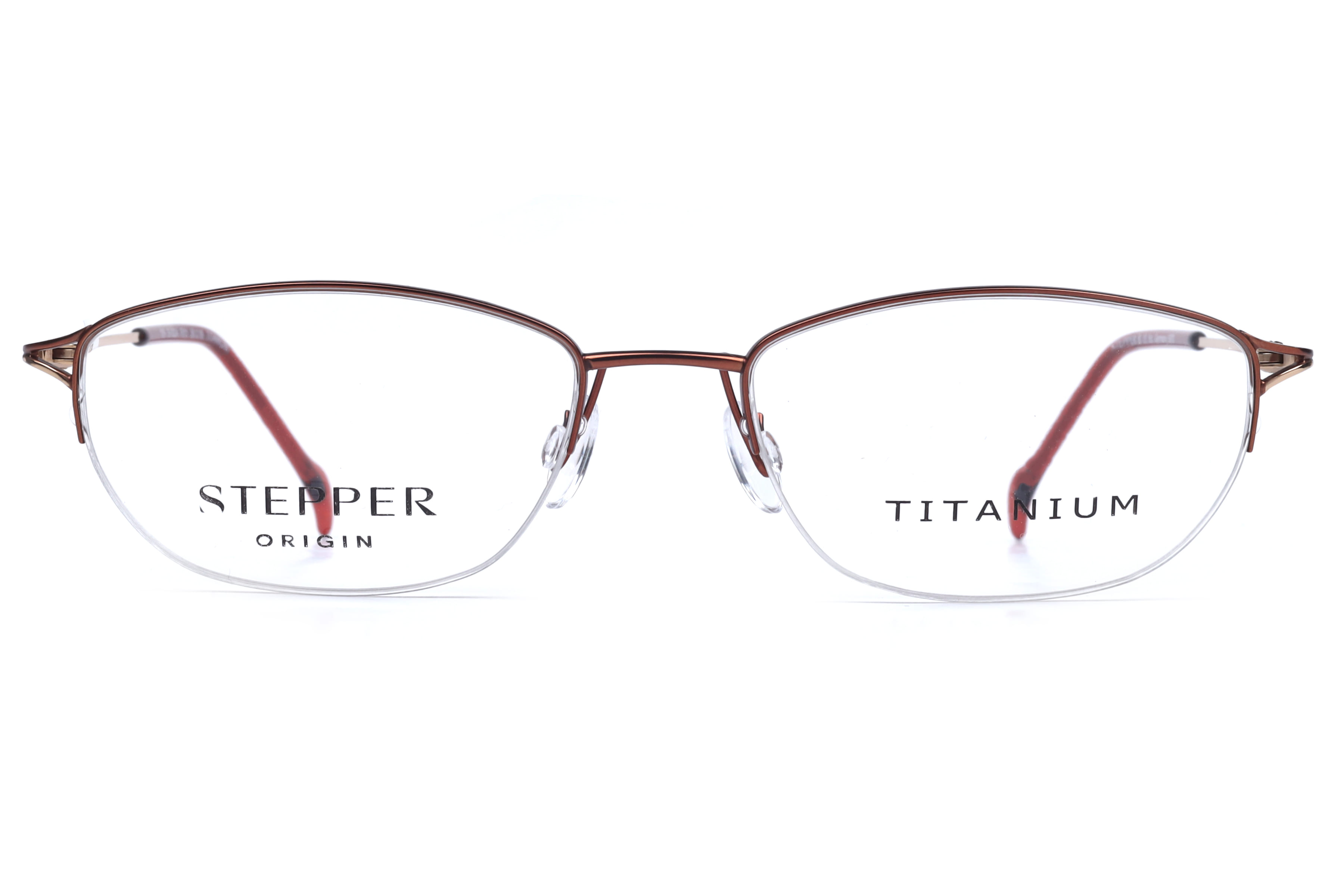 Hans Stepper S-3024 Frame Brown Female Supra Titanium — Brown frame