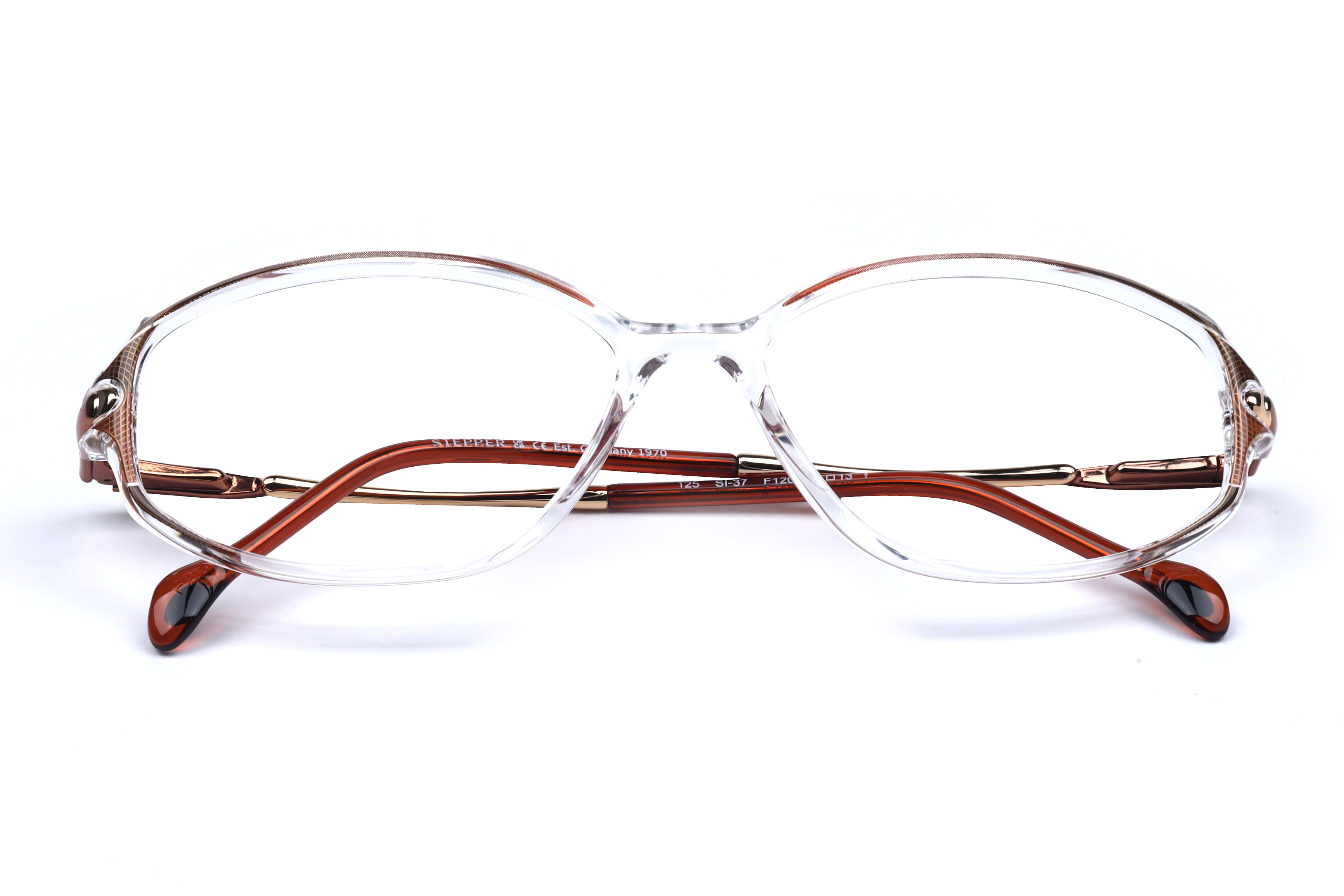 Hans Stepper SI-37 Frame Transparent Female Full Metal Frame — Transparent frame — view 4