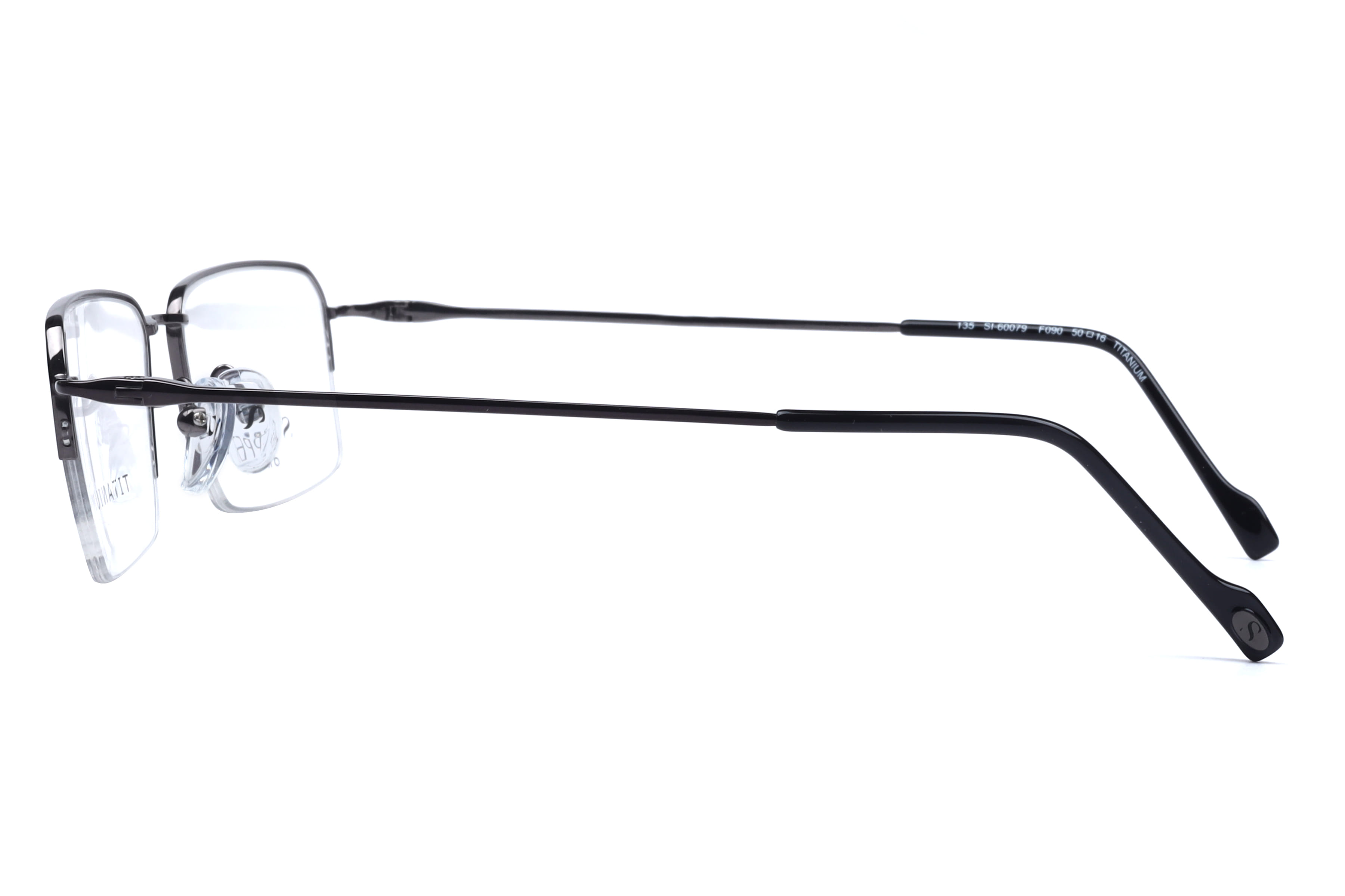 Hans Stepper SI-60079 Frame Black Unisex Supra Titanium Frame — Black frame — view 2