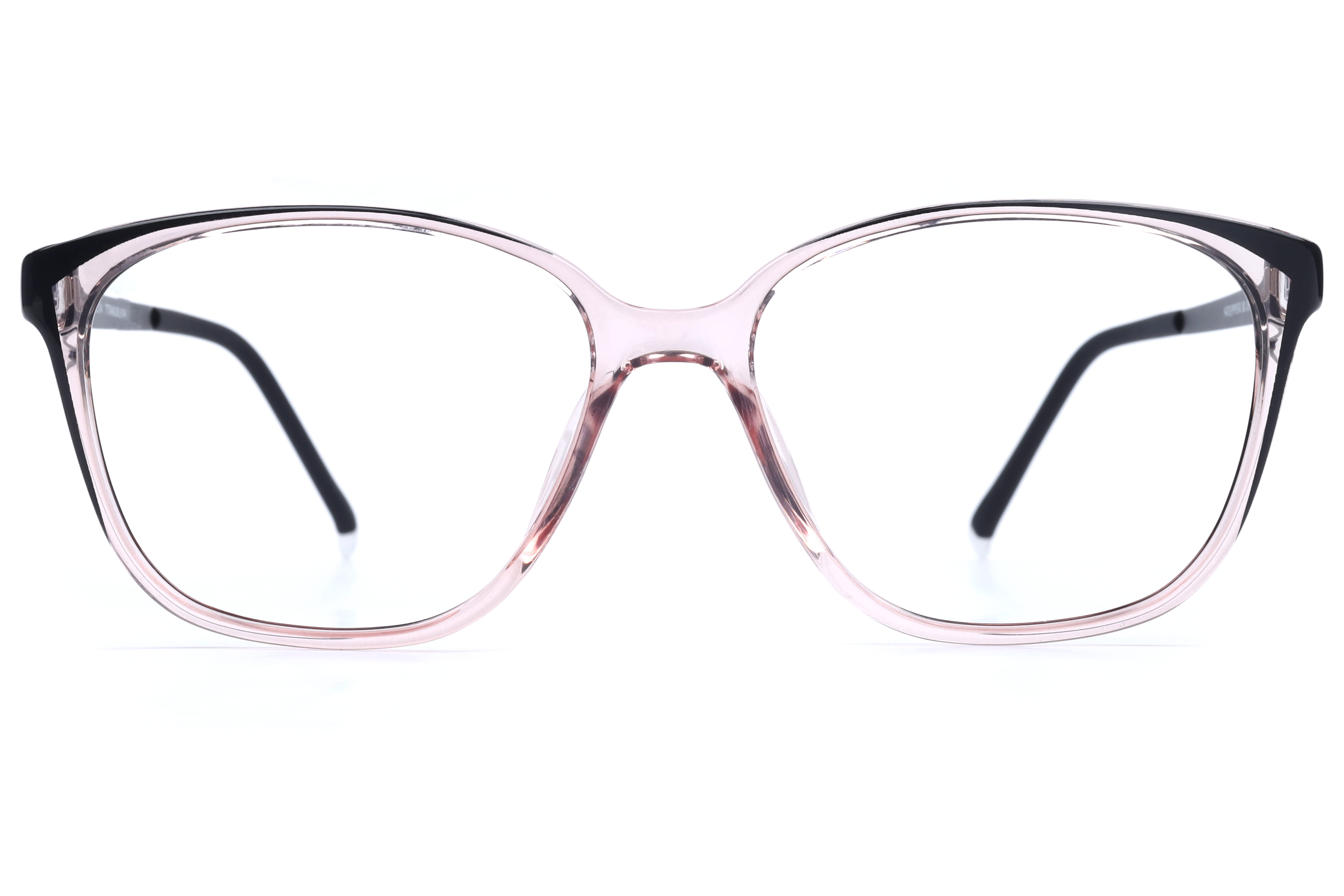 Hans Stepper STS-10177 Frame Transparent Pink Female Full Ti — Transparent Pink frame