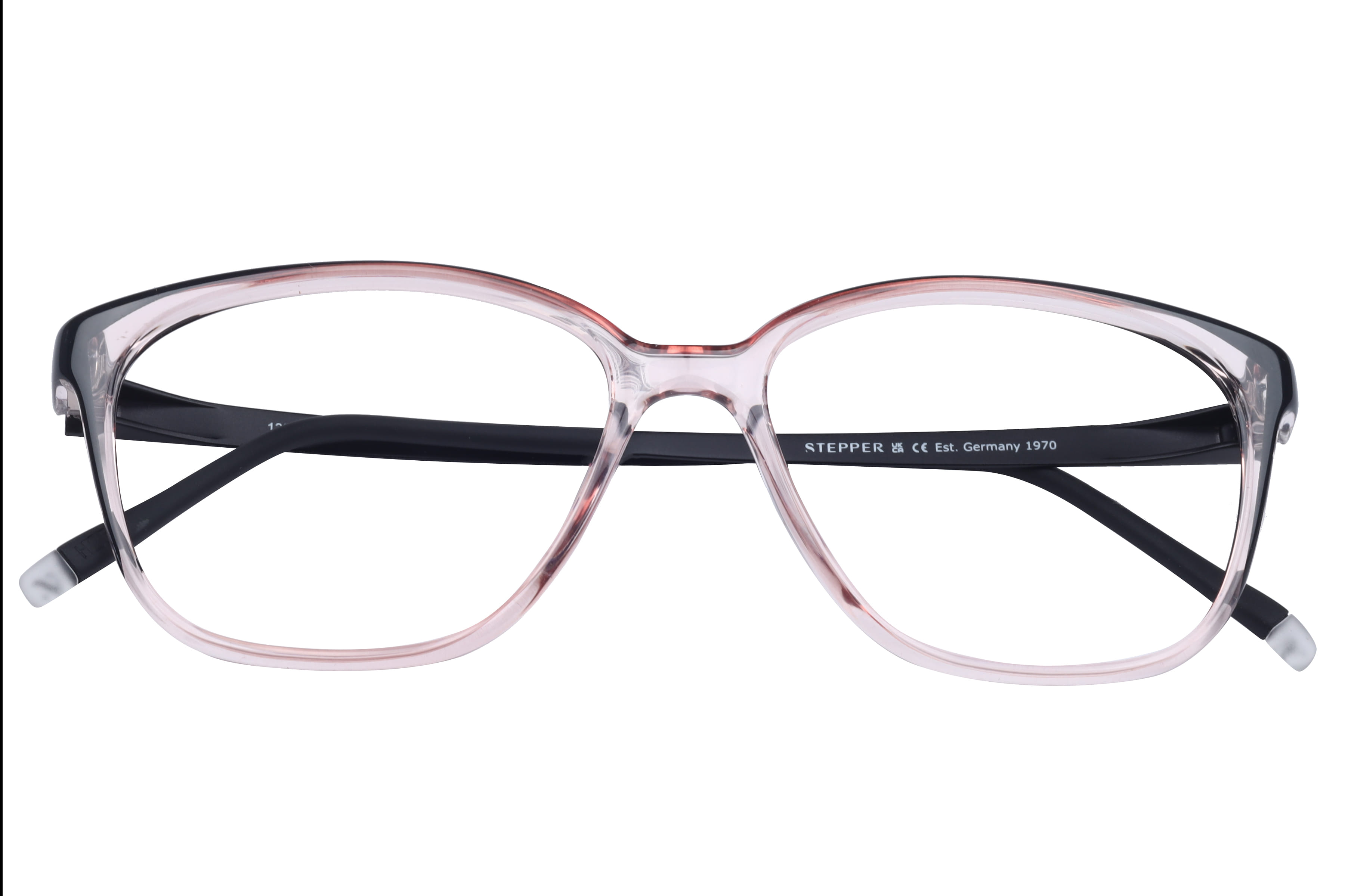 Hans Stepper STS-10177 Frame Transparent Pink Female Full Ti Frame — Transparent Pink frame — view 4