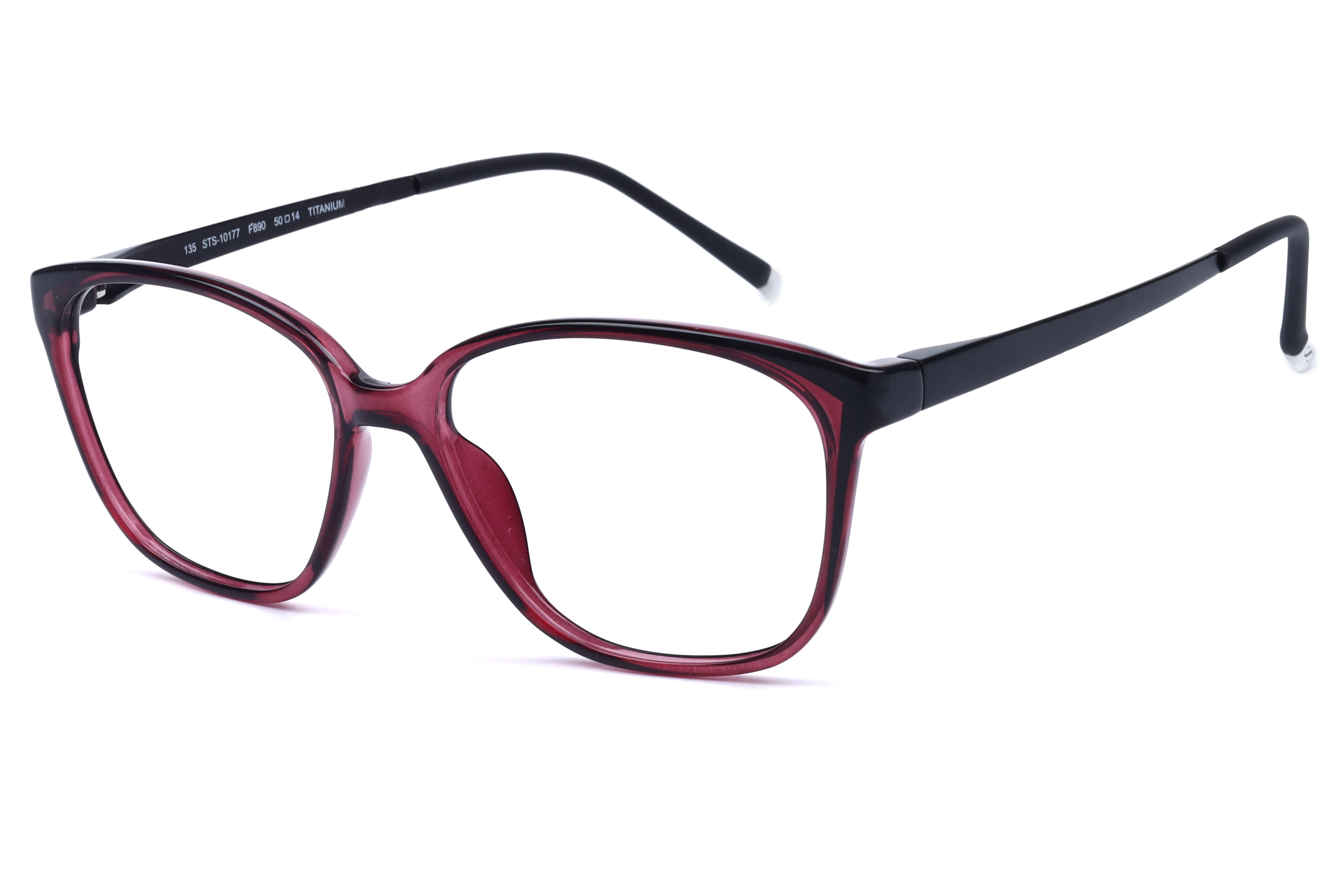 Hans Stepper STS-10177 Frame Violet Female Full Titanium Frame — Violet frame — view 1