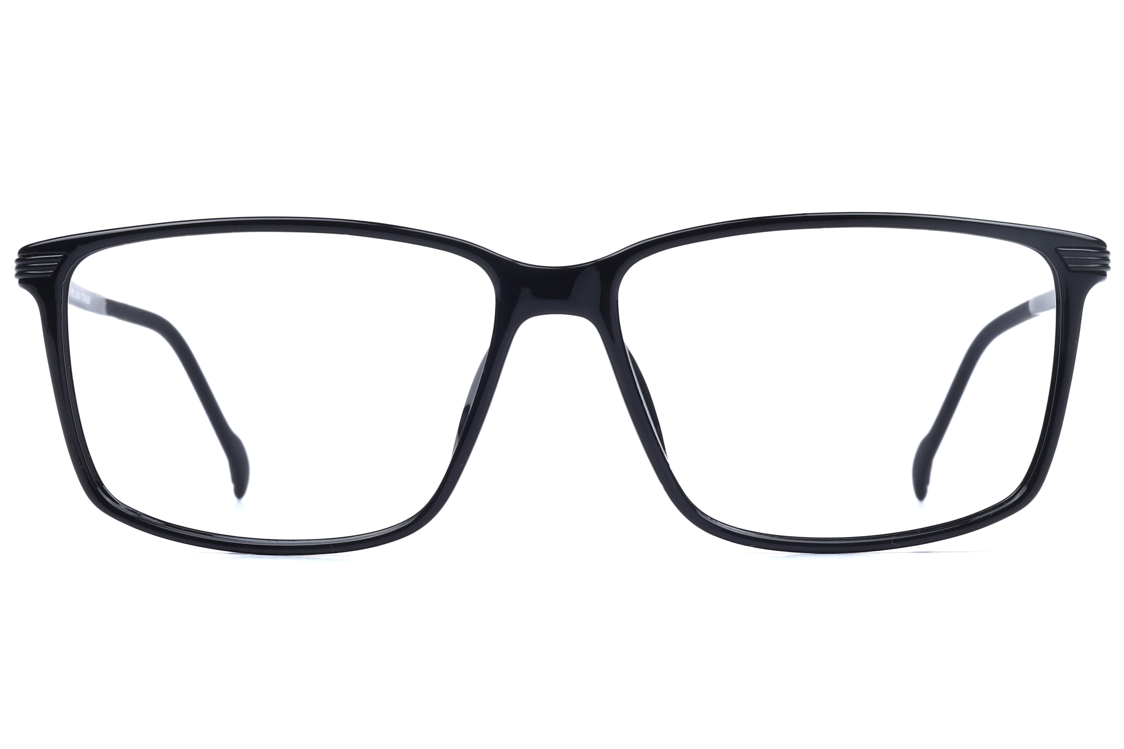 Hans Stepper SI-20134 Frame Black Male Full Titanium Frame — Black frame — view 1