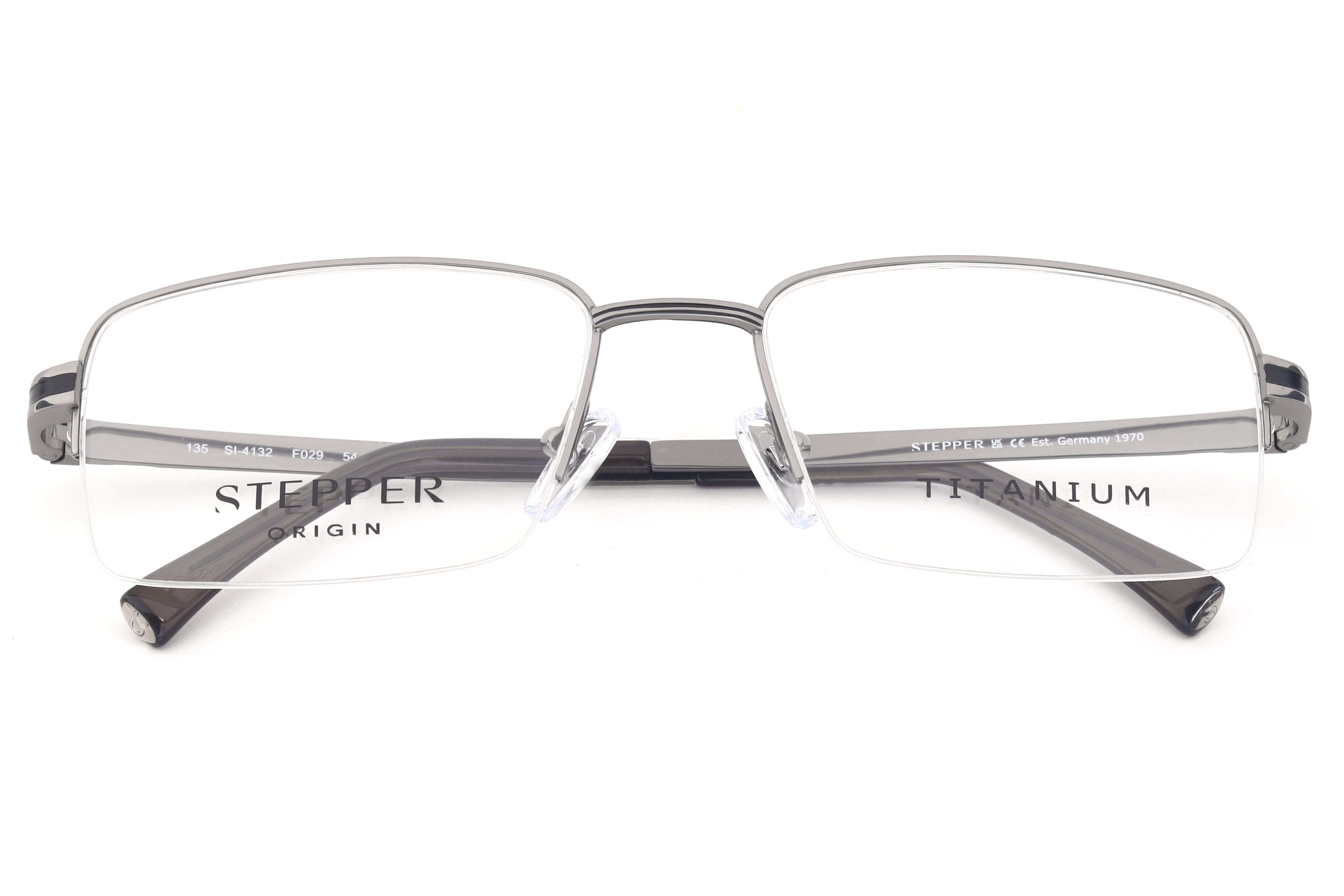 Hans Stepper SI-4132 Frame Gun Metal Male Supra Titanium Frame — Gun Metal frame — view 4