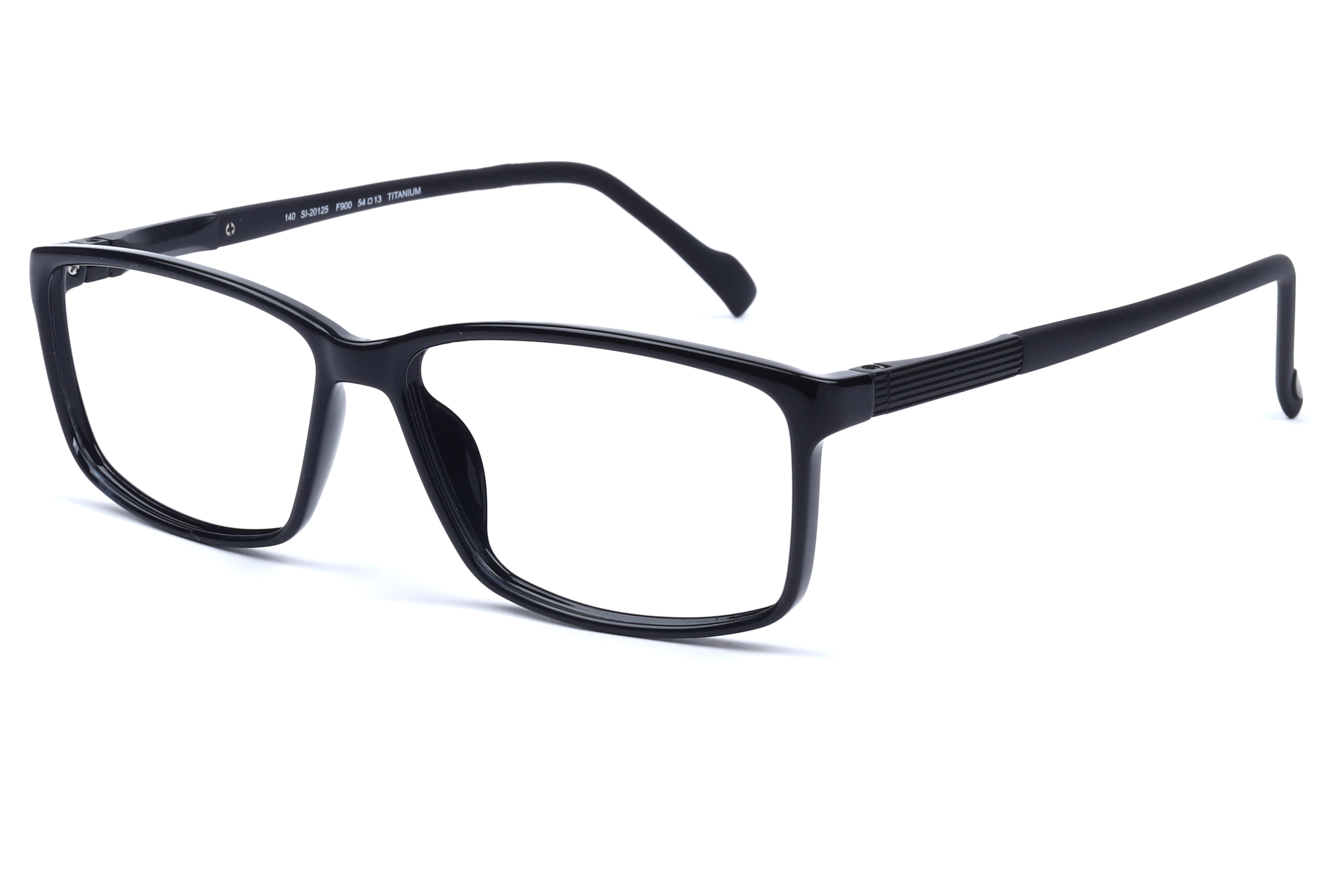 Hans Stepper SI-20125 Frame Black Male Full Titanium Frame — Black frame — view 1