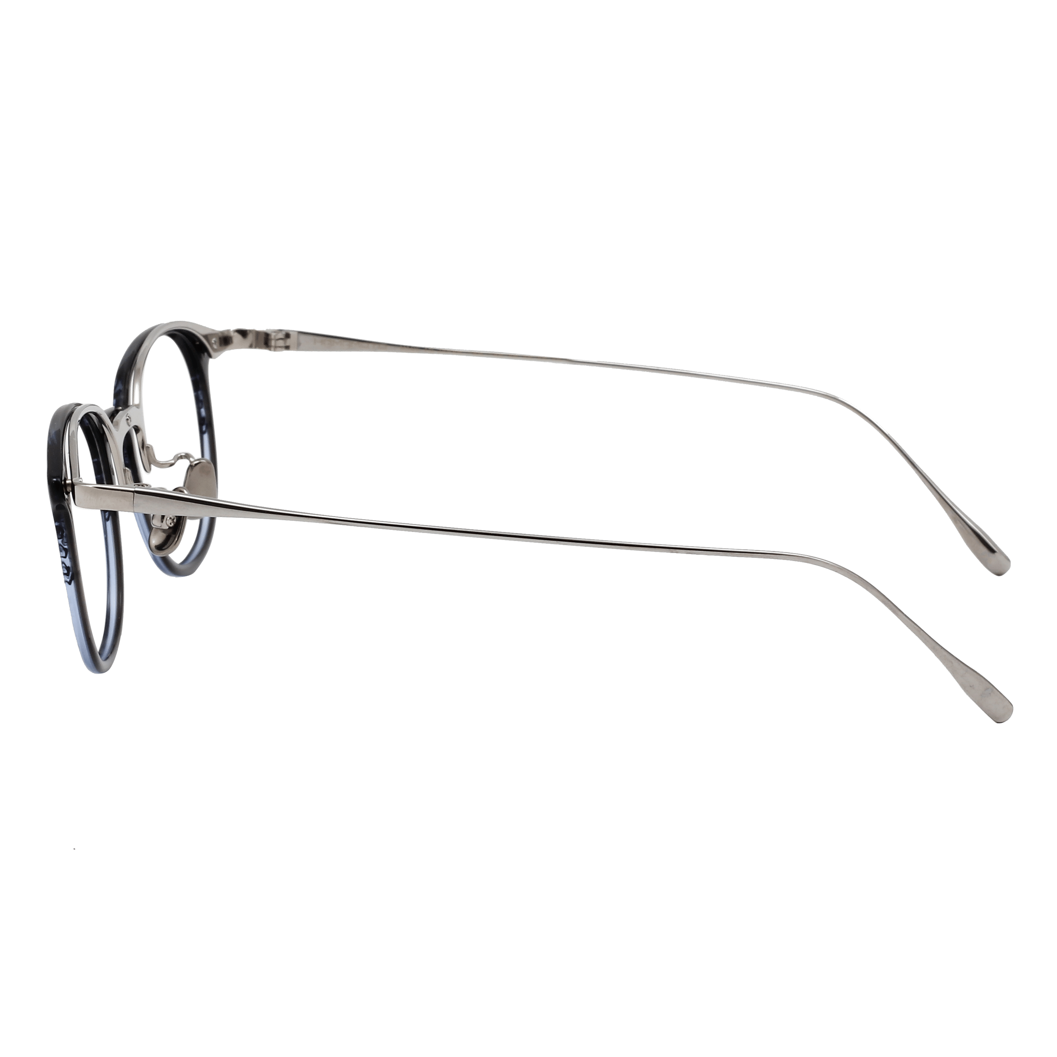Hamamoto HT-555 Frame Blue Unisex Full Metal Frame — Blue frame — view 3