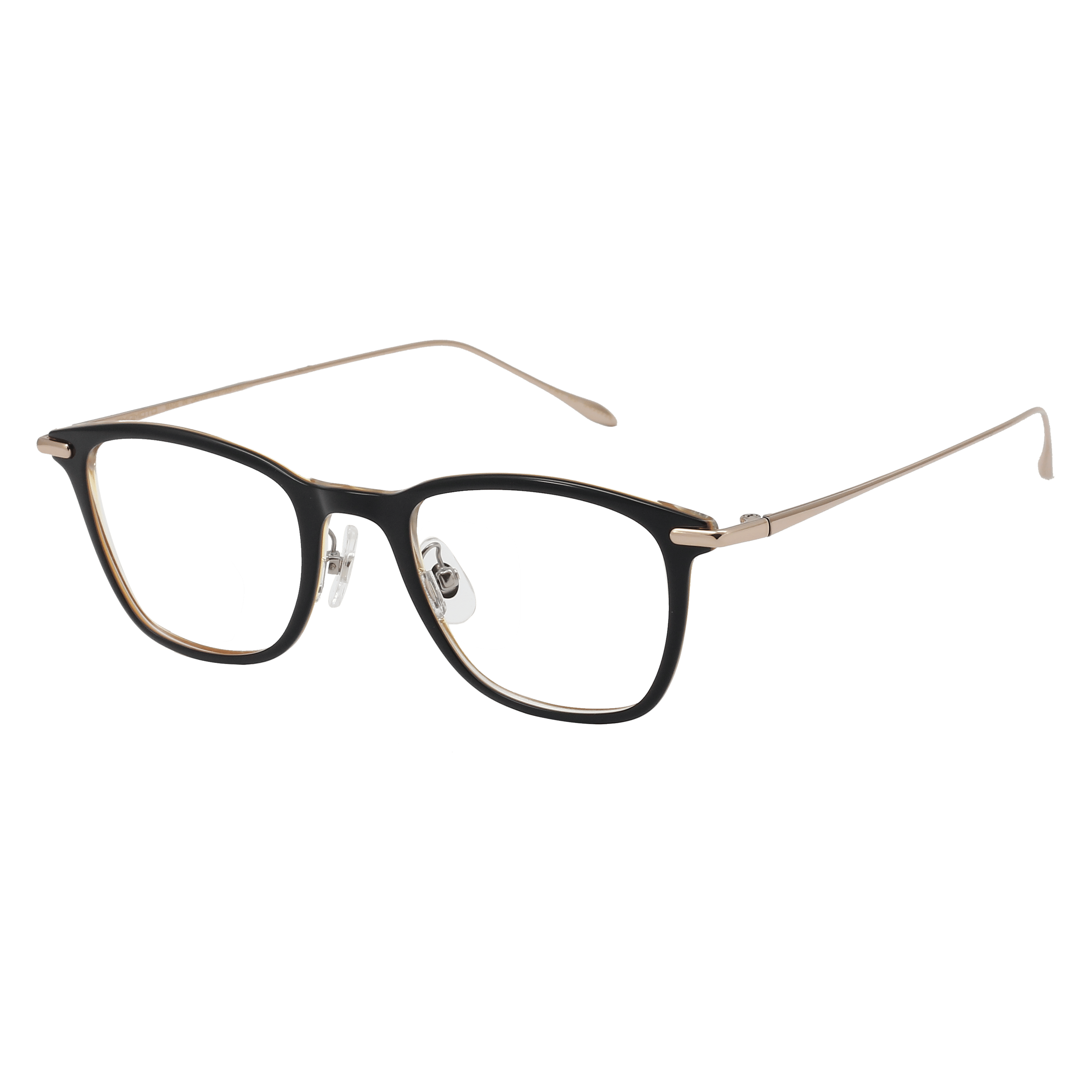 Hamamoto HT-561 Frame Black Unisex Full Metal — Black frame