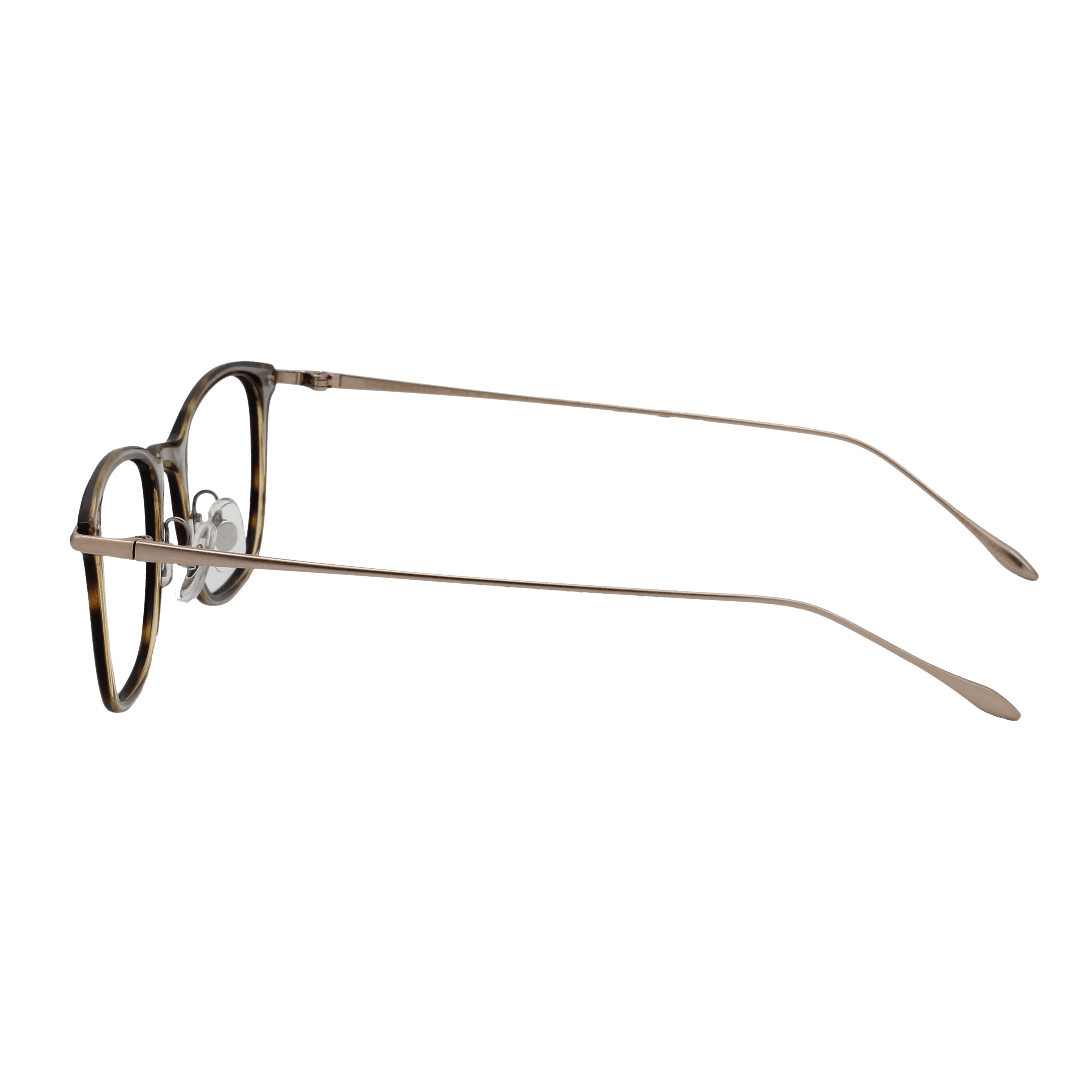 Hamamoto HT-561 Frame Tortoise Unisex Full Metal Frame — Tortoise frame — view 3