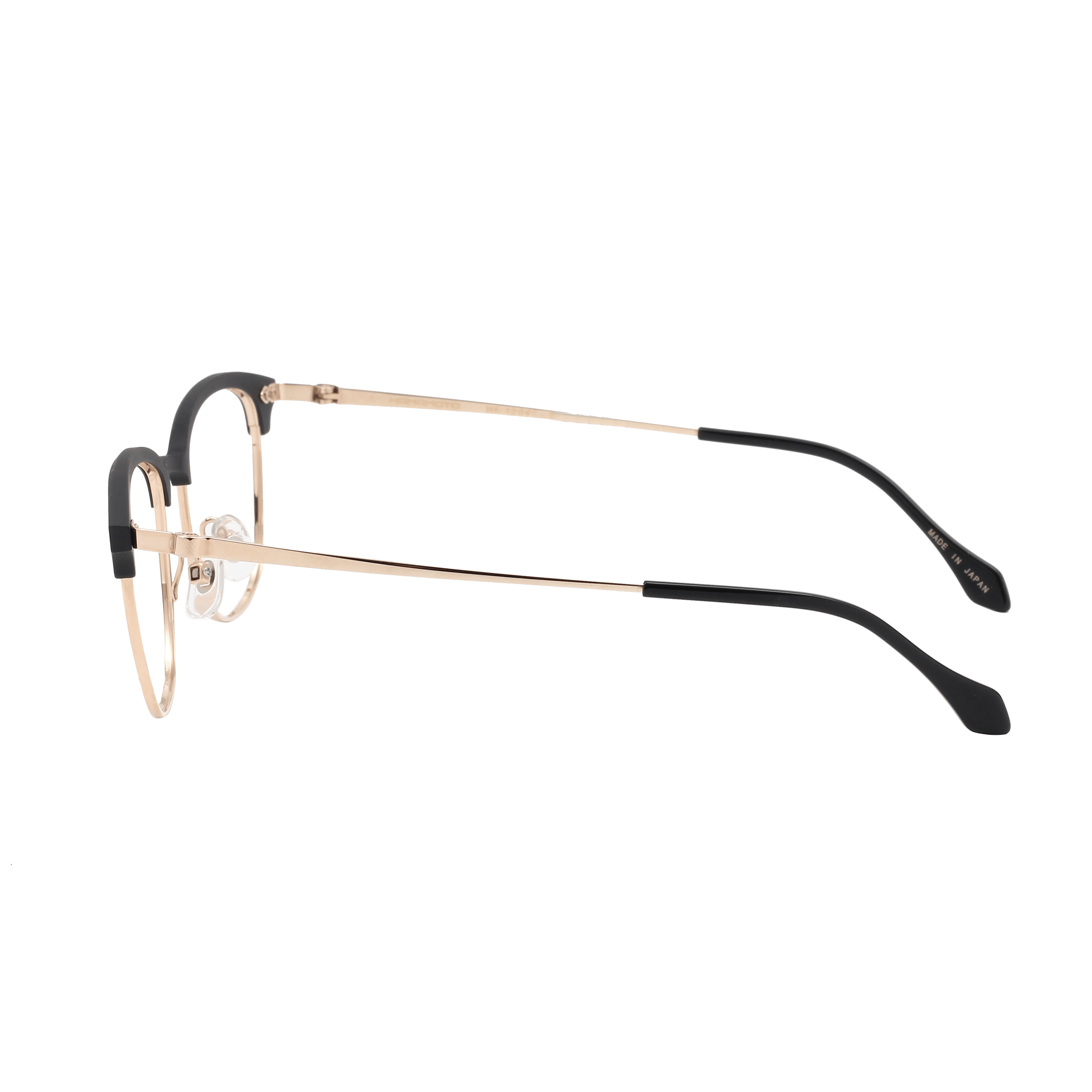 Hamamoto WA1204 Frame Gold Male Full Titanium Frame — Gold frame — view 3