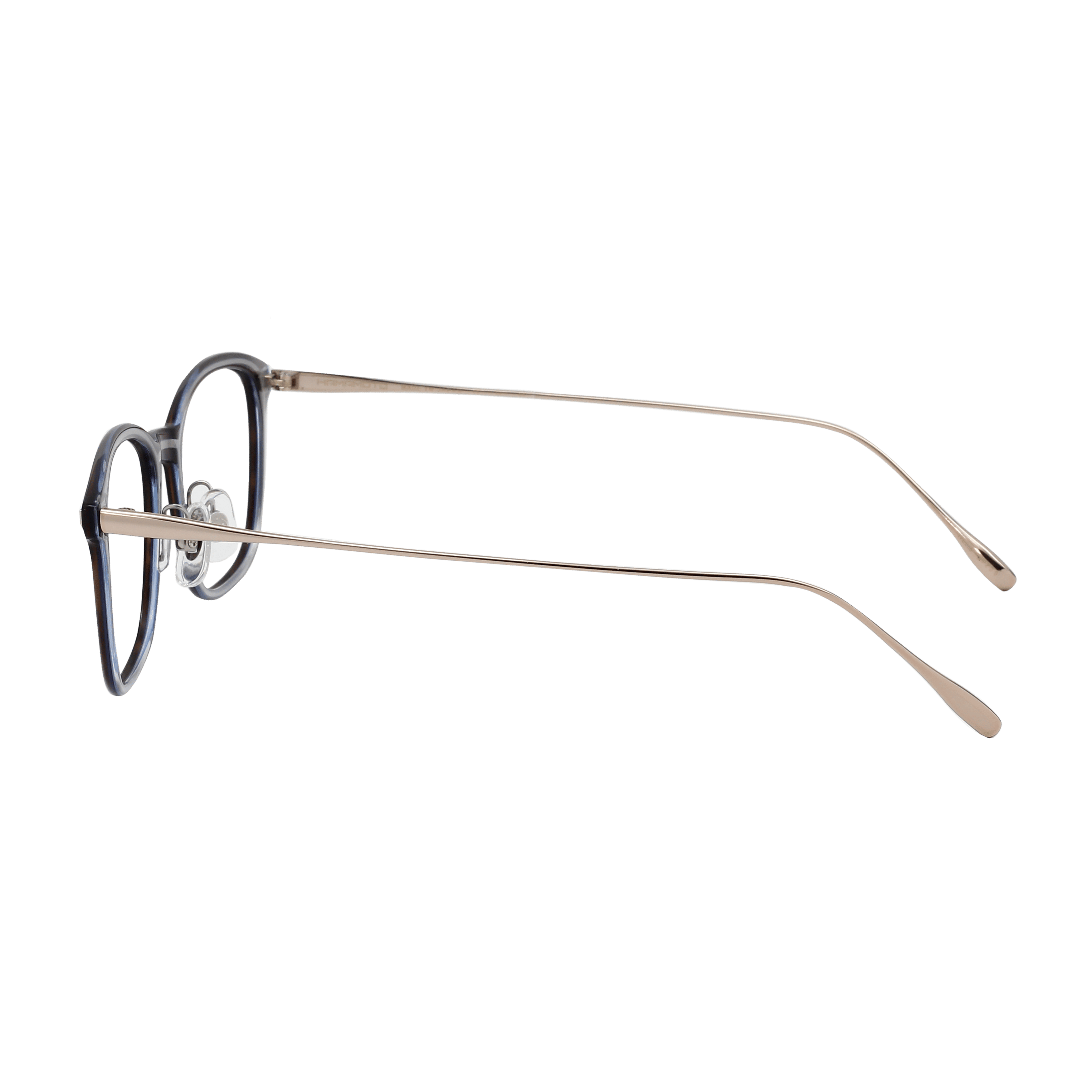Hamamoto HT-550 Frame Tortoise Male Full Metal Frame — Tortoise frame — view 3