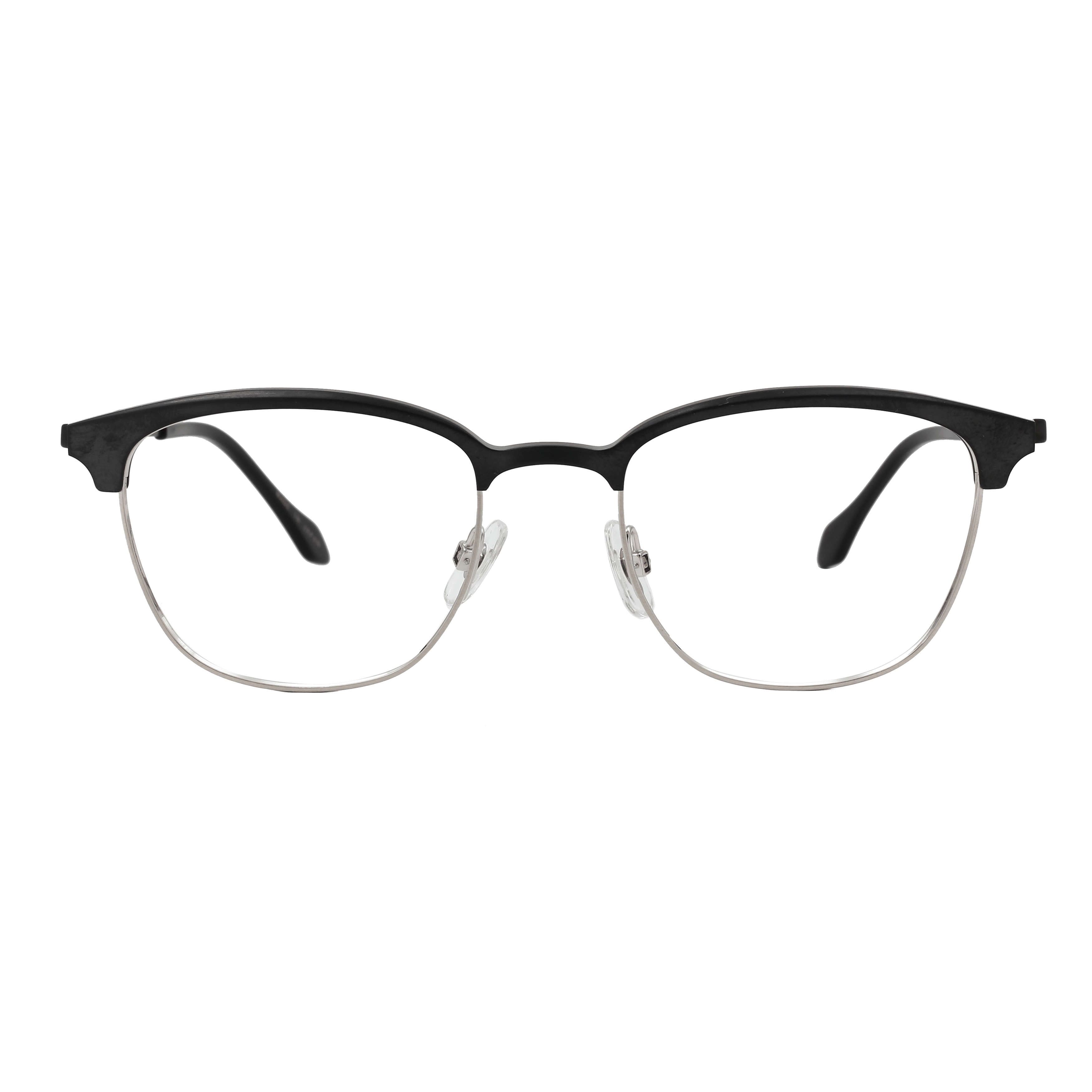 Hamamoto WA1204 Frame Silver Male Full Titanium Frame — Silver frame — view 2