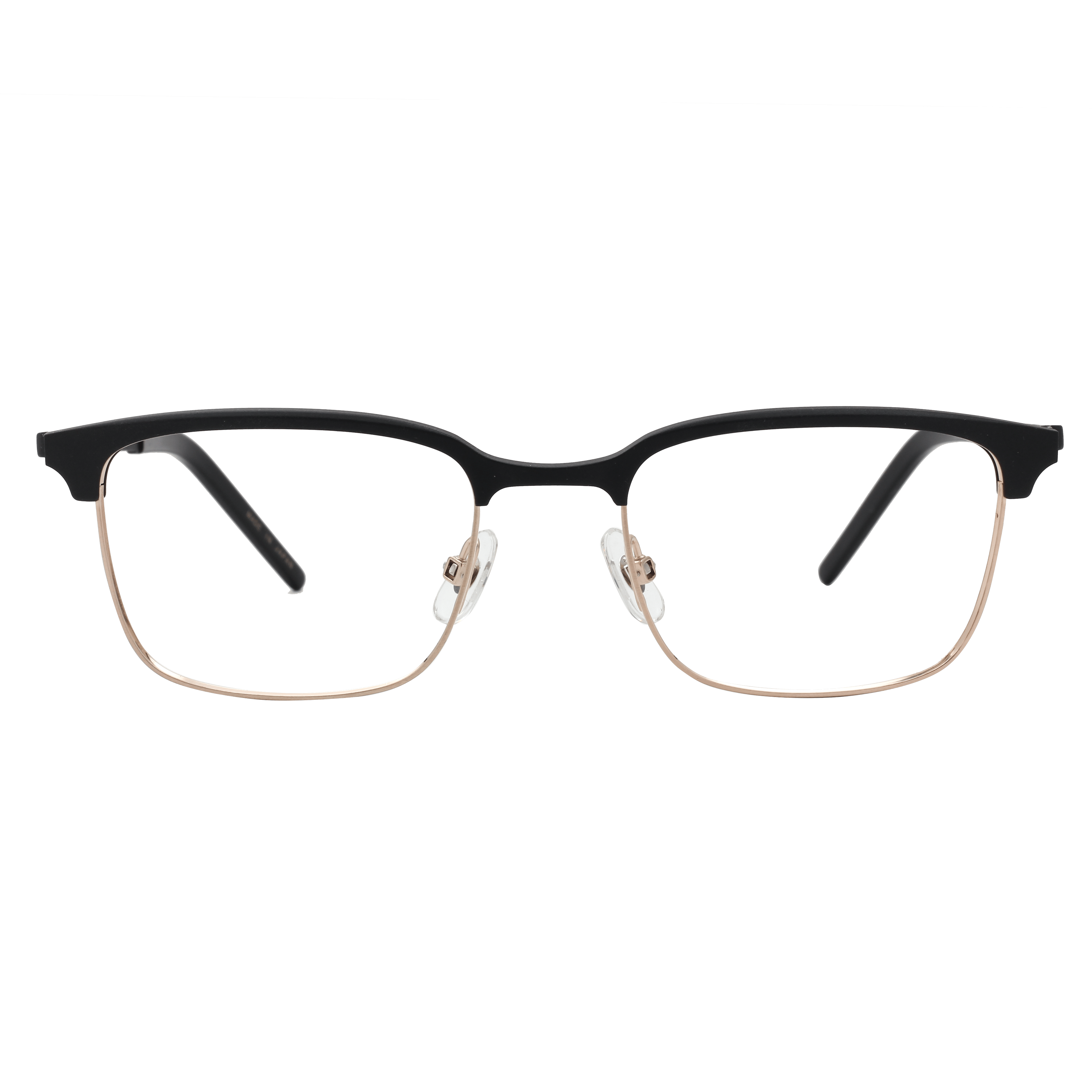 Hamamoto WA1203 Frame Gold Male Full Titanium — Silver frame