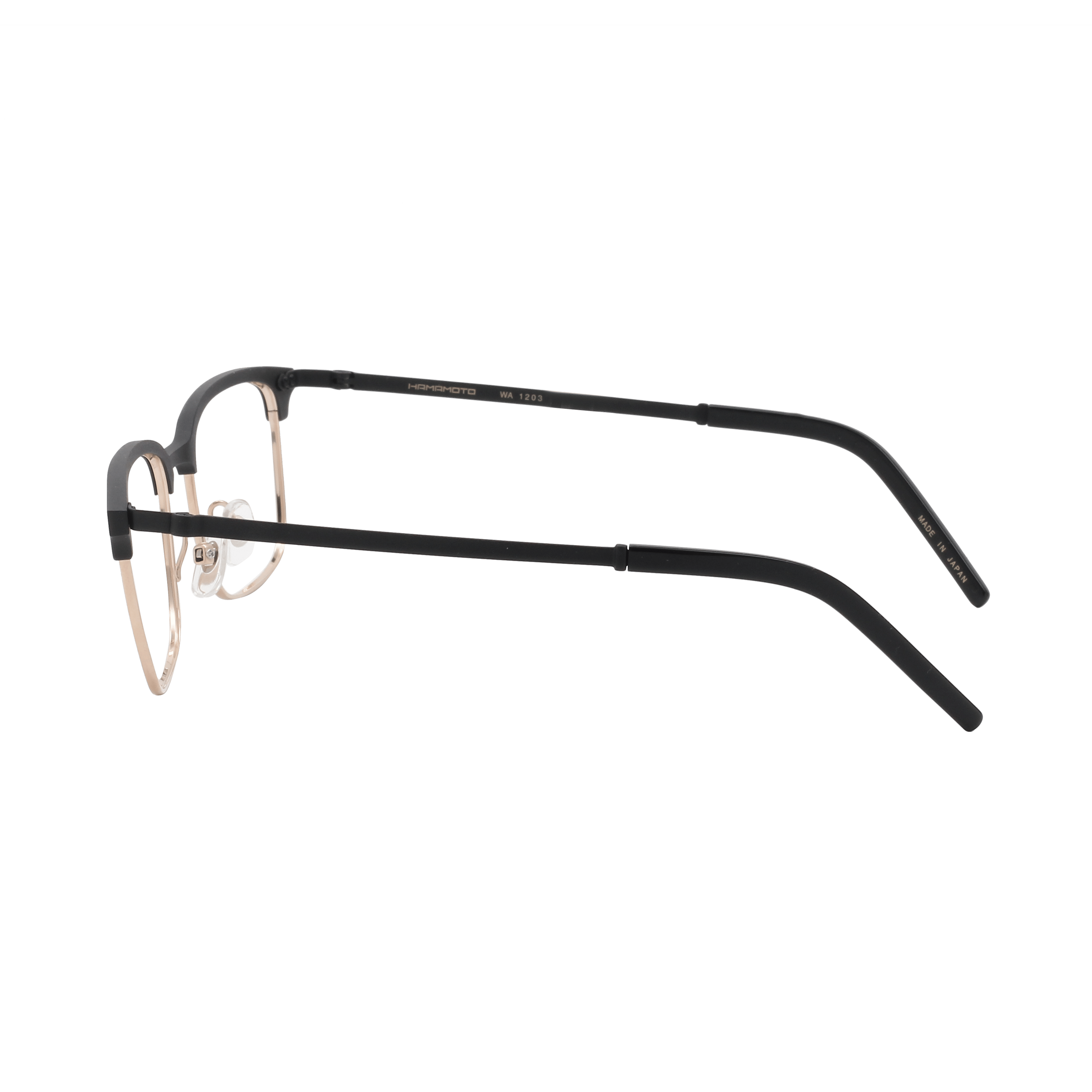 Hamamoto WA1203 Frame Gold Male Full Titanium Frame — view 3