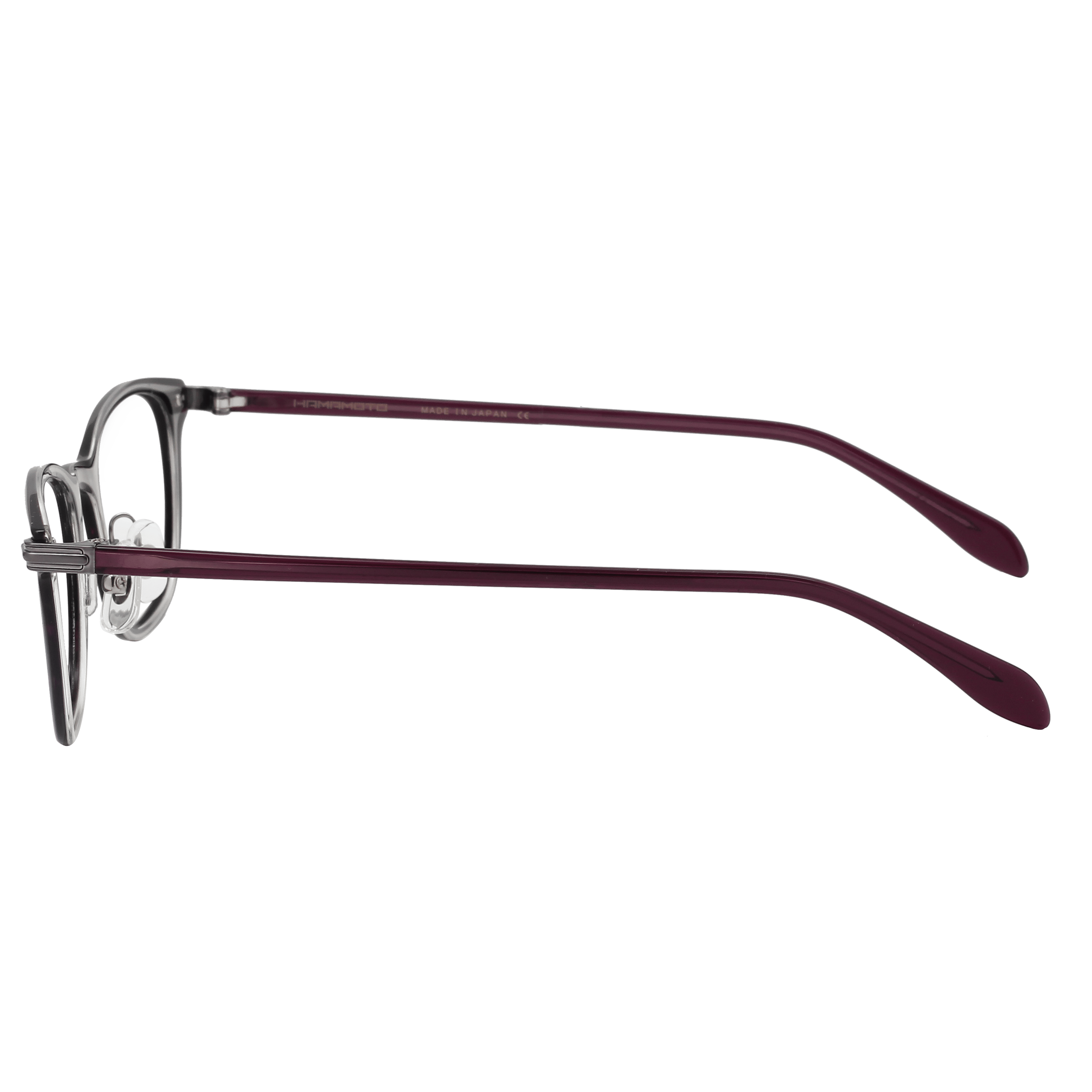 Hamamoto HT-553 Frame Violet Unisex Full Shell Frame — Violet frame — view 3