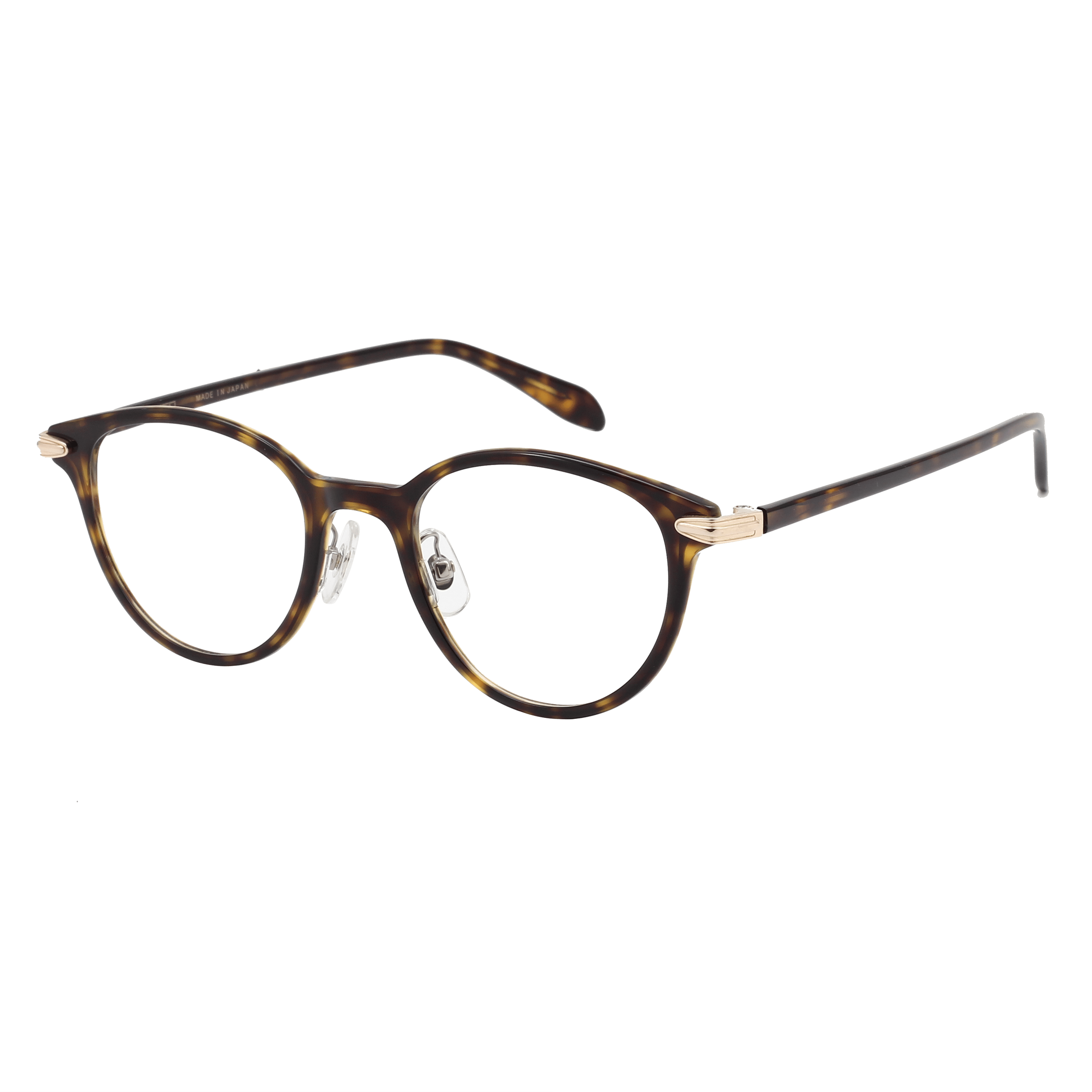 Hamamoto HT-554 Frame Tortoise Unisex Full Shell Frame — Tortoise frame — alternate view