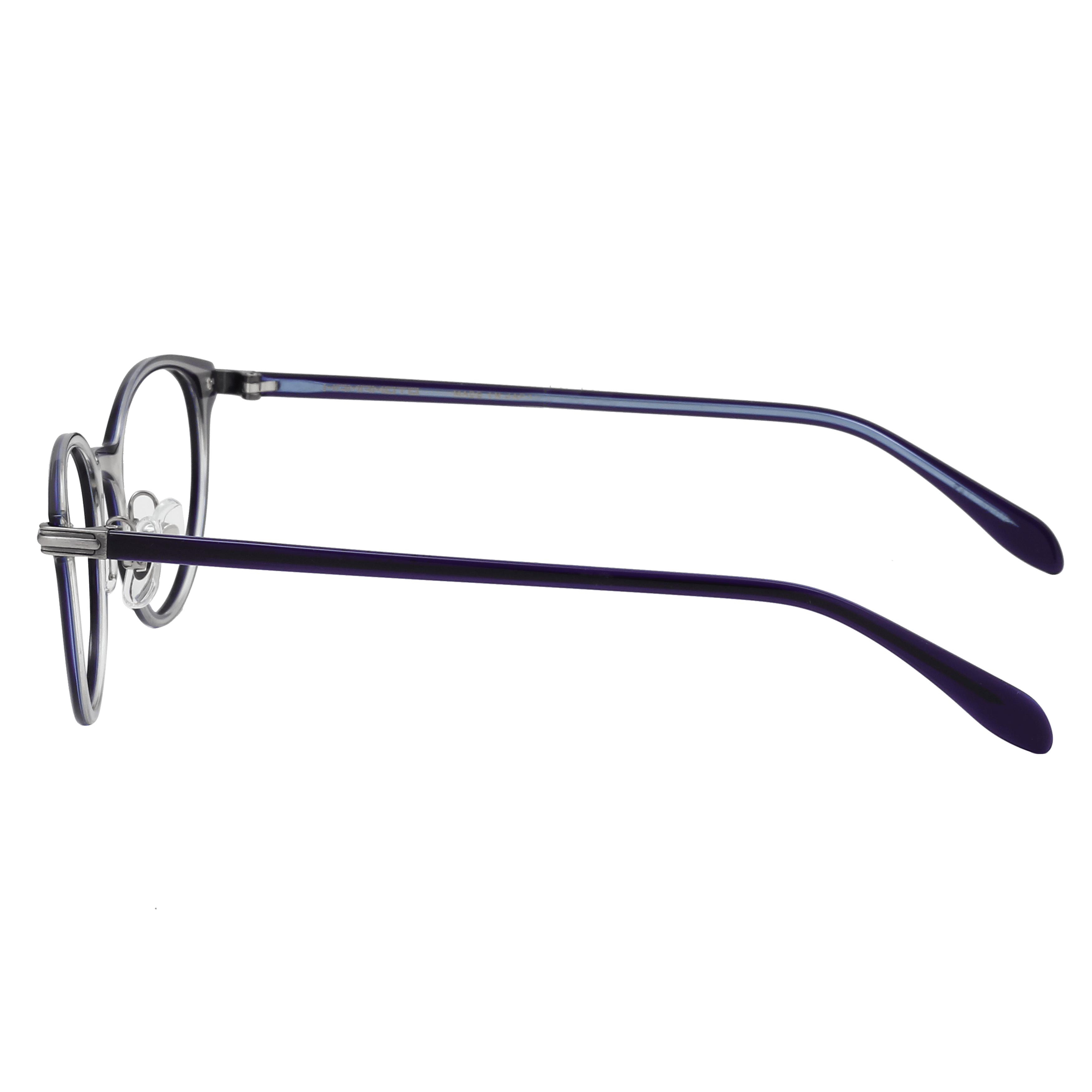 Hamamoto HT-554 Frame Blue Unisex Full Shell Frame — Blue frame — view 3