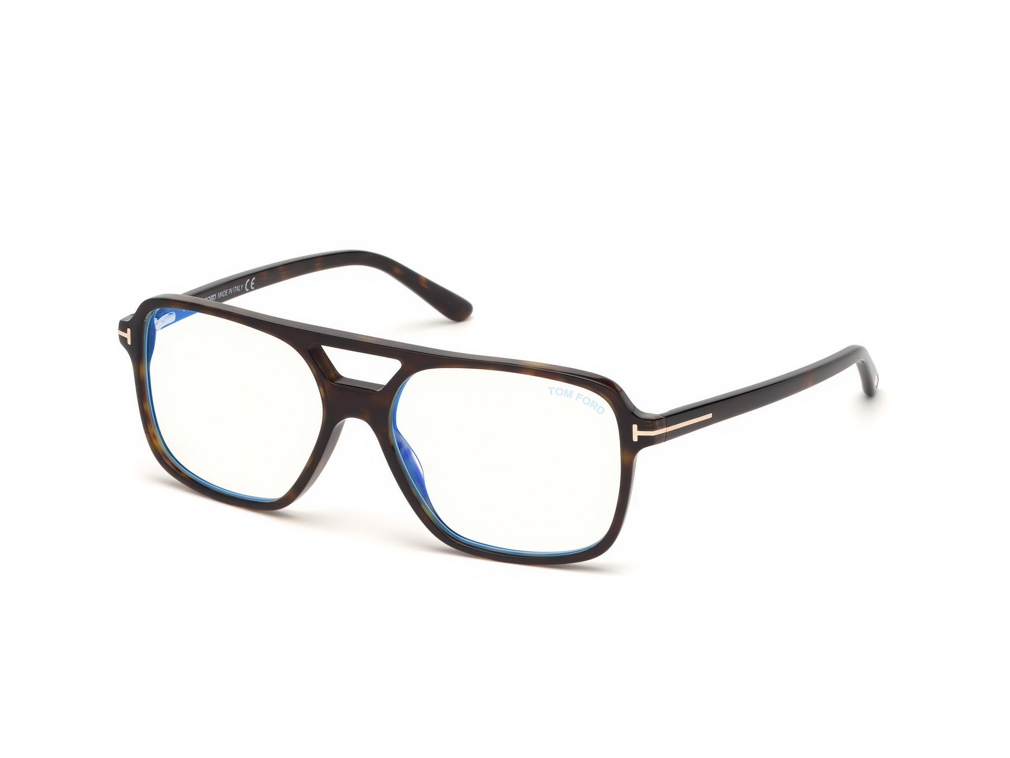 Tomford FT5585-B Frame Brown Male Full Shell — Brown frame