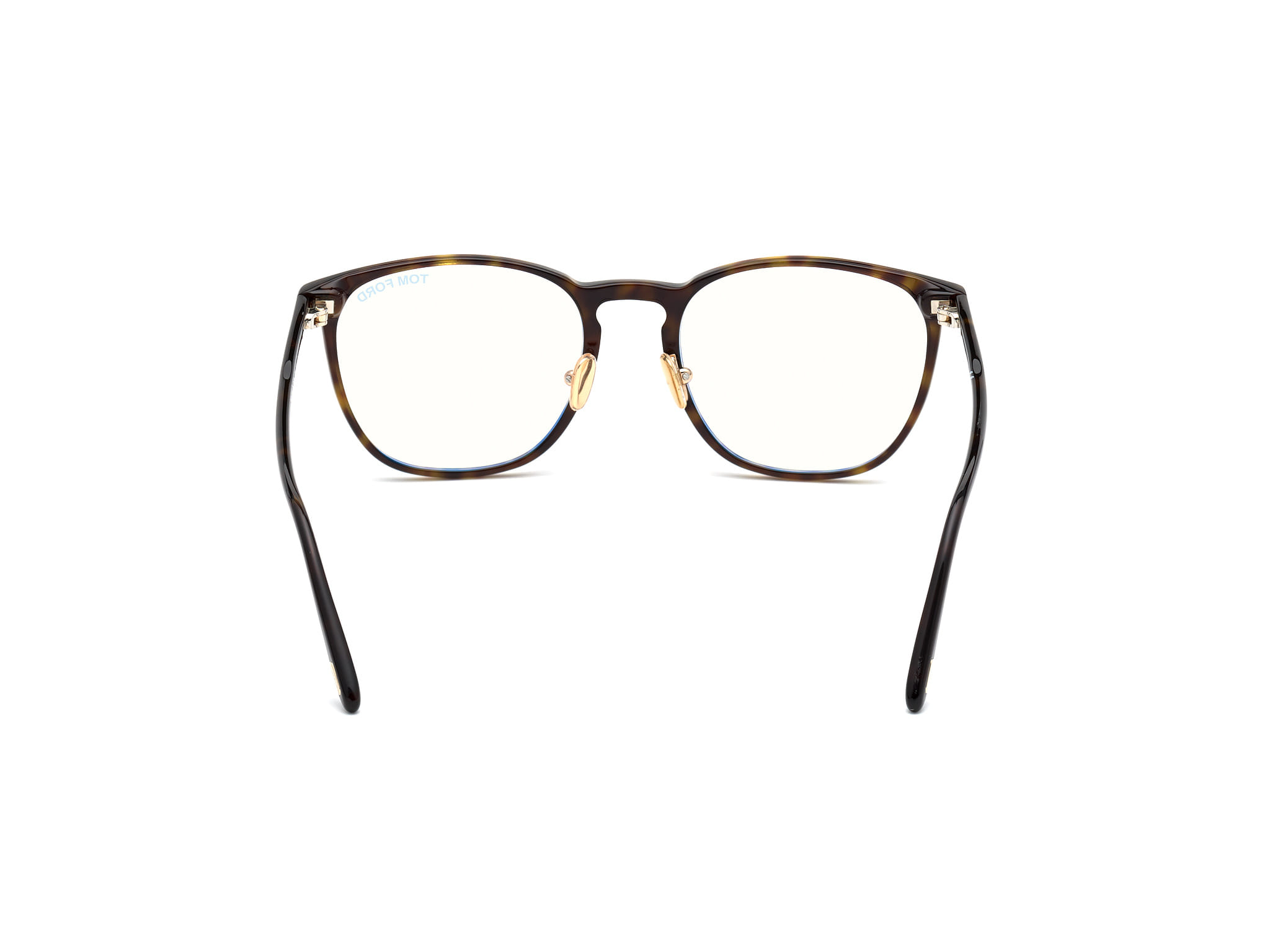 Tomford FT5700-B Frame Brown Male Full Shell Frame — Brown frame — view 4