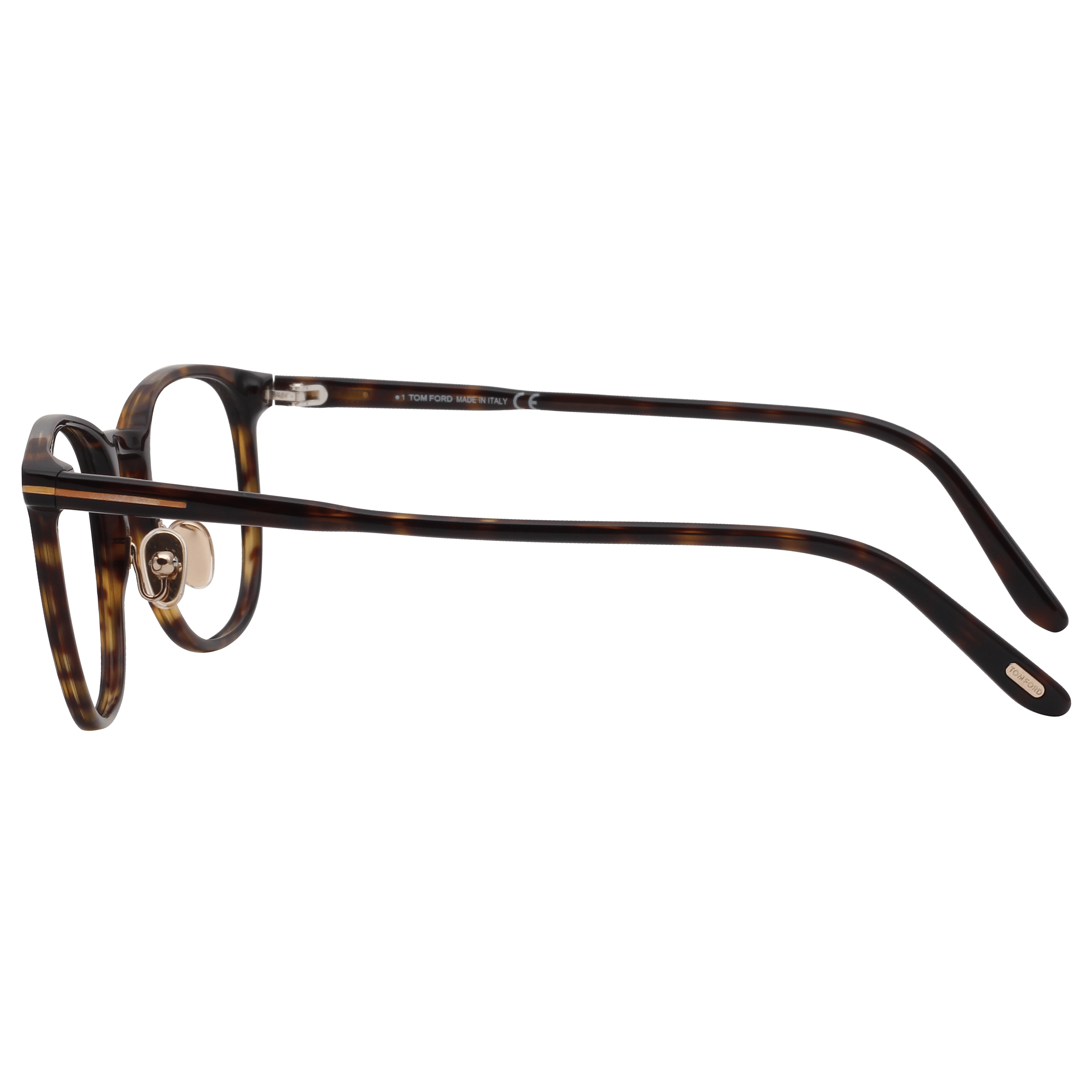 Tomford FT5700-B Frame Brown Male Full Shell Frame — Brown frame — view 11