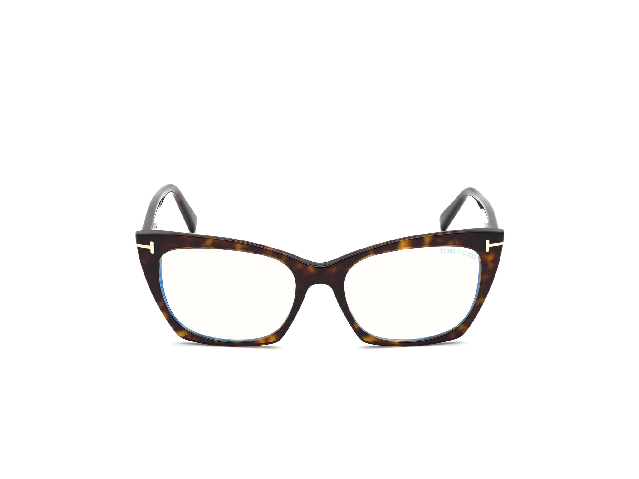 Tomford FT5709-B Frame Brown Female Full Shell Frame — Brown frame — view 8