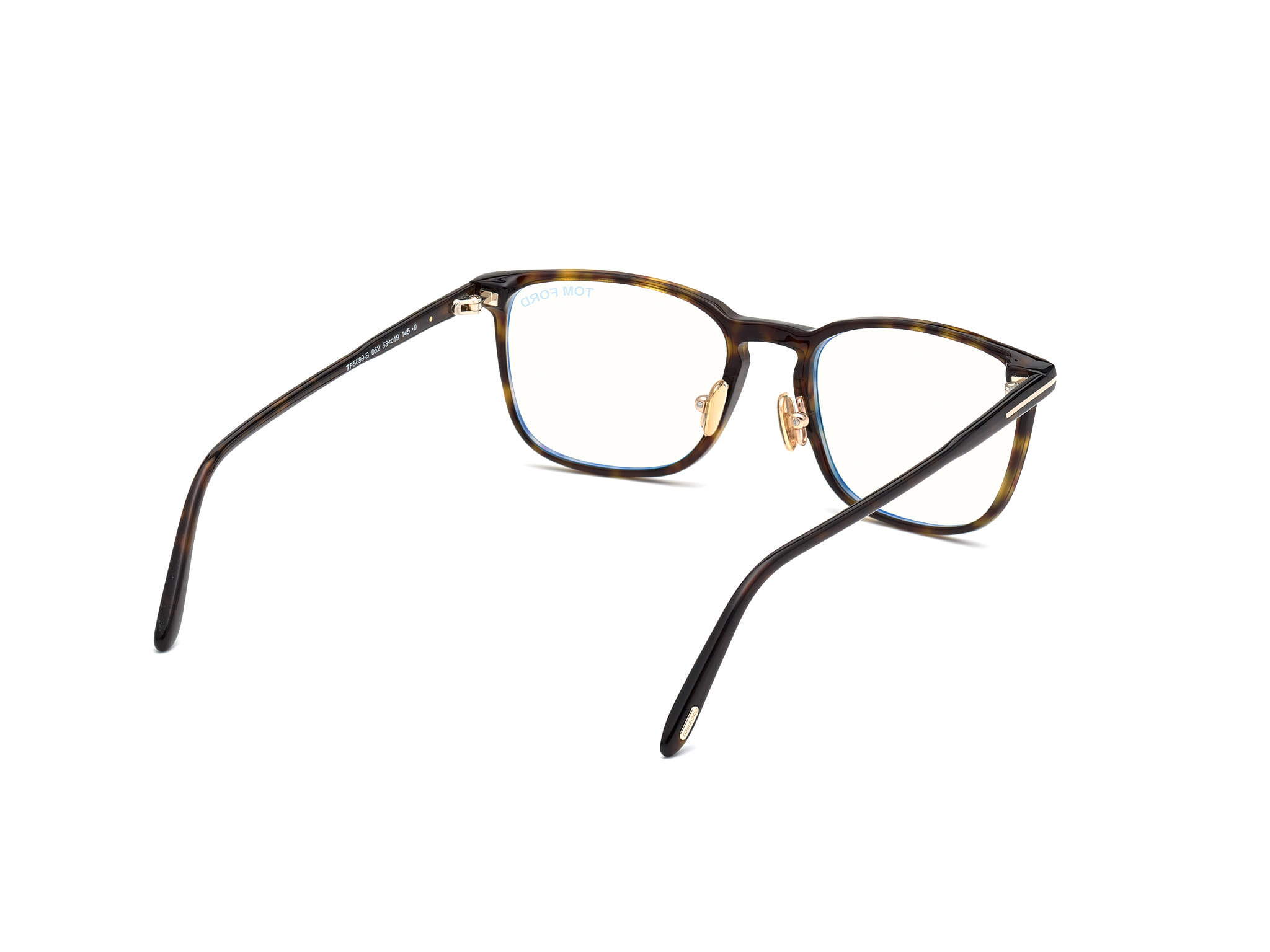 Tomford TF5699-B Frame Tortoise Male Full Shell Frame — view 5
