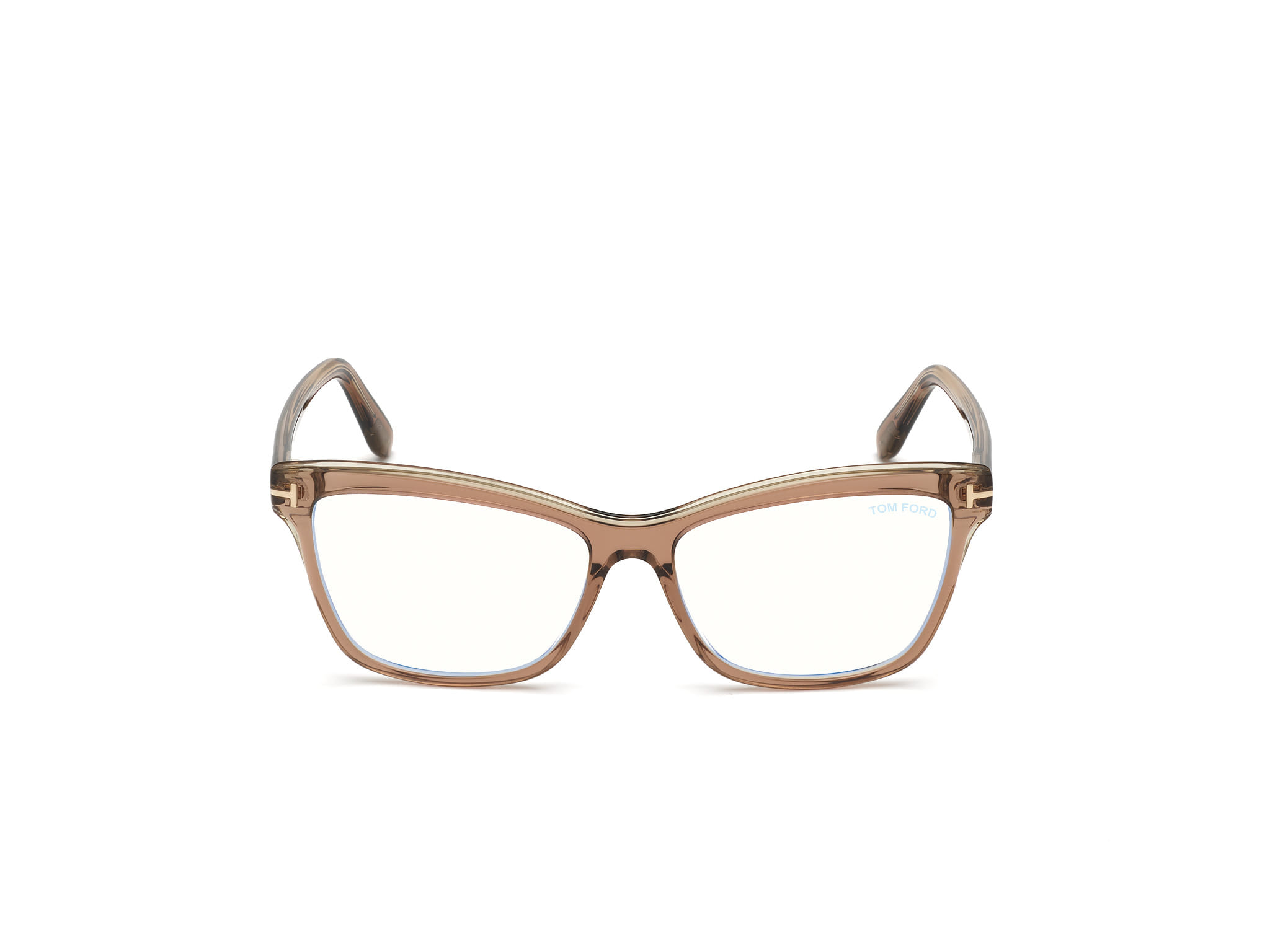Tomford FT5619-B Frame Transparent Brown Female Full Shell