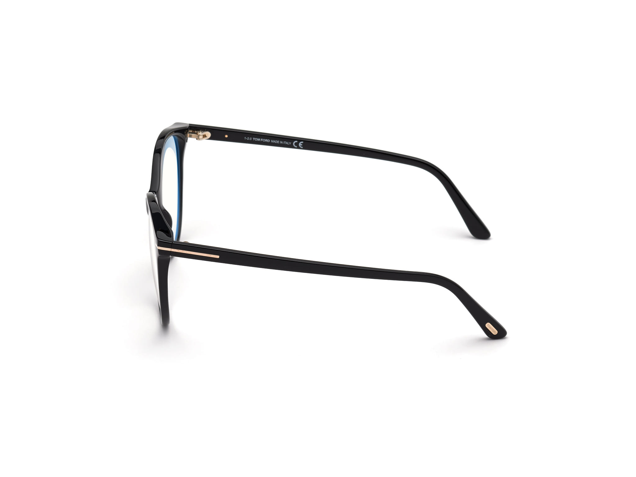 Tomford FT5742-B Frame Black Female Full Shell Frame — Black frame — view 3